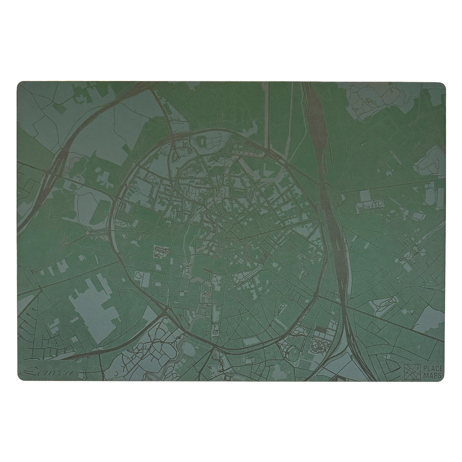 Place Maps Placemat Mosgroen - 124931 Place Maps Placemat Mosgroen