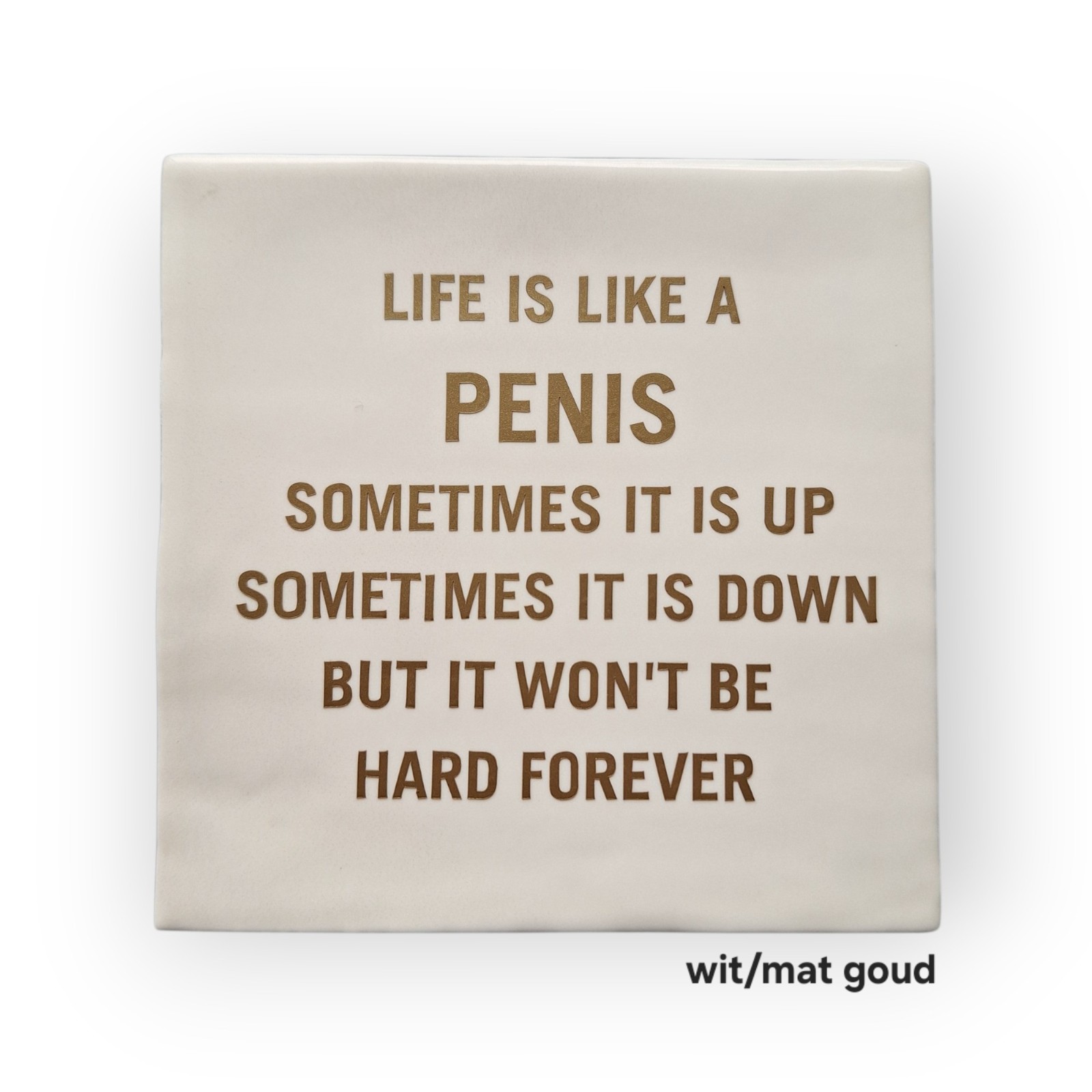 Tekst tegeltje •Life is like a...• - 123983 Tekst tegeltje •Life is like a...•