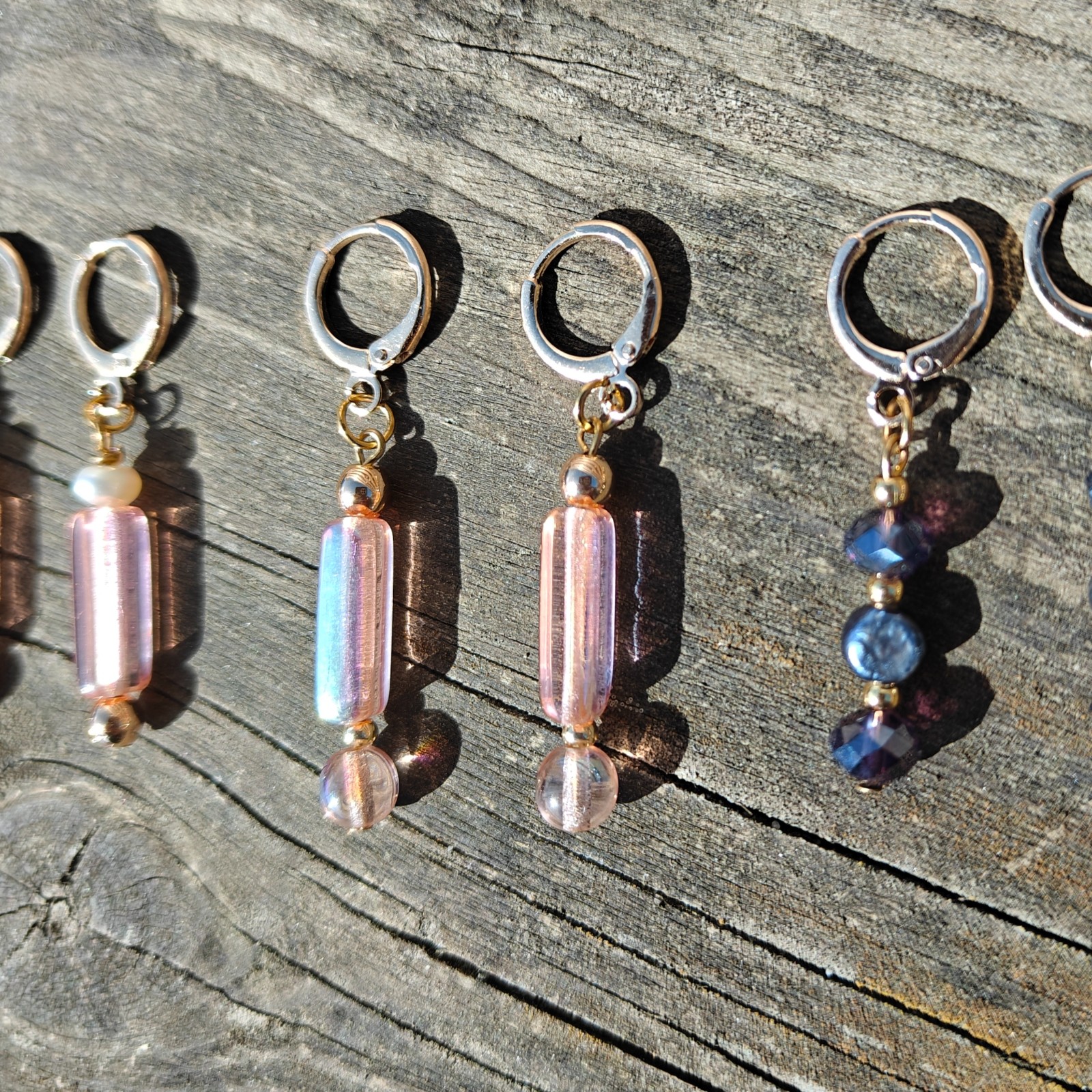 Unieke oorbellen, 4 paar