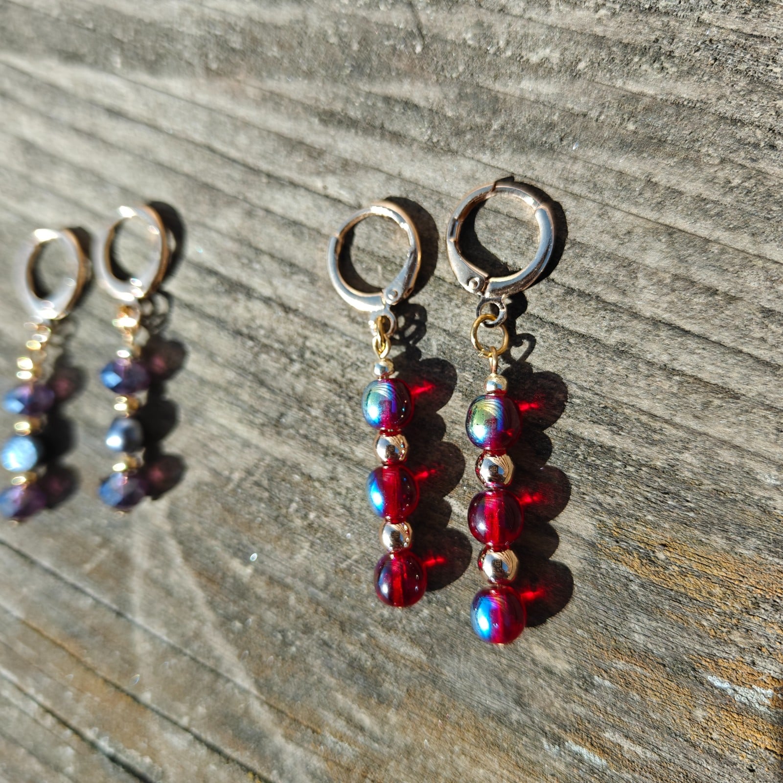 Unieke oorbellen, 4 paar