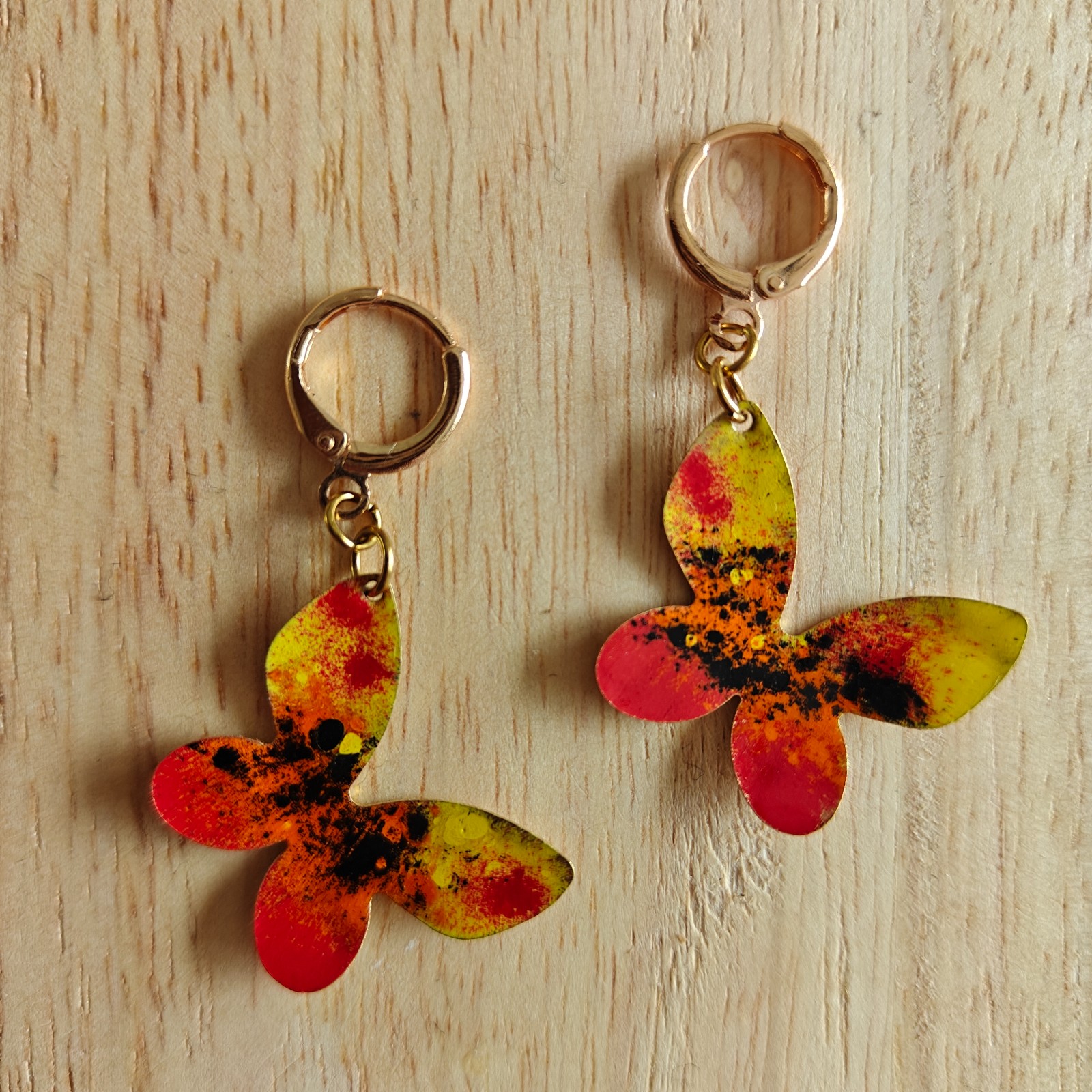 Unieke Vlinder Oorbellen