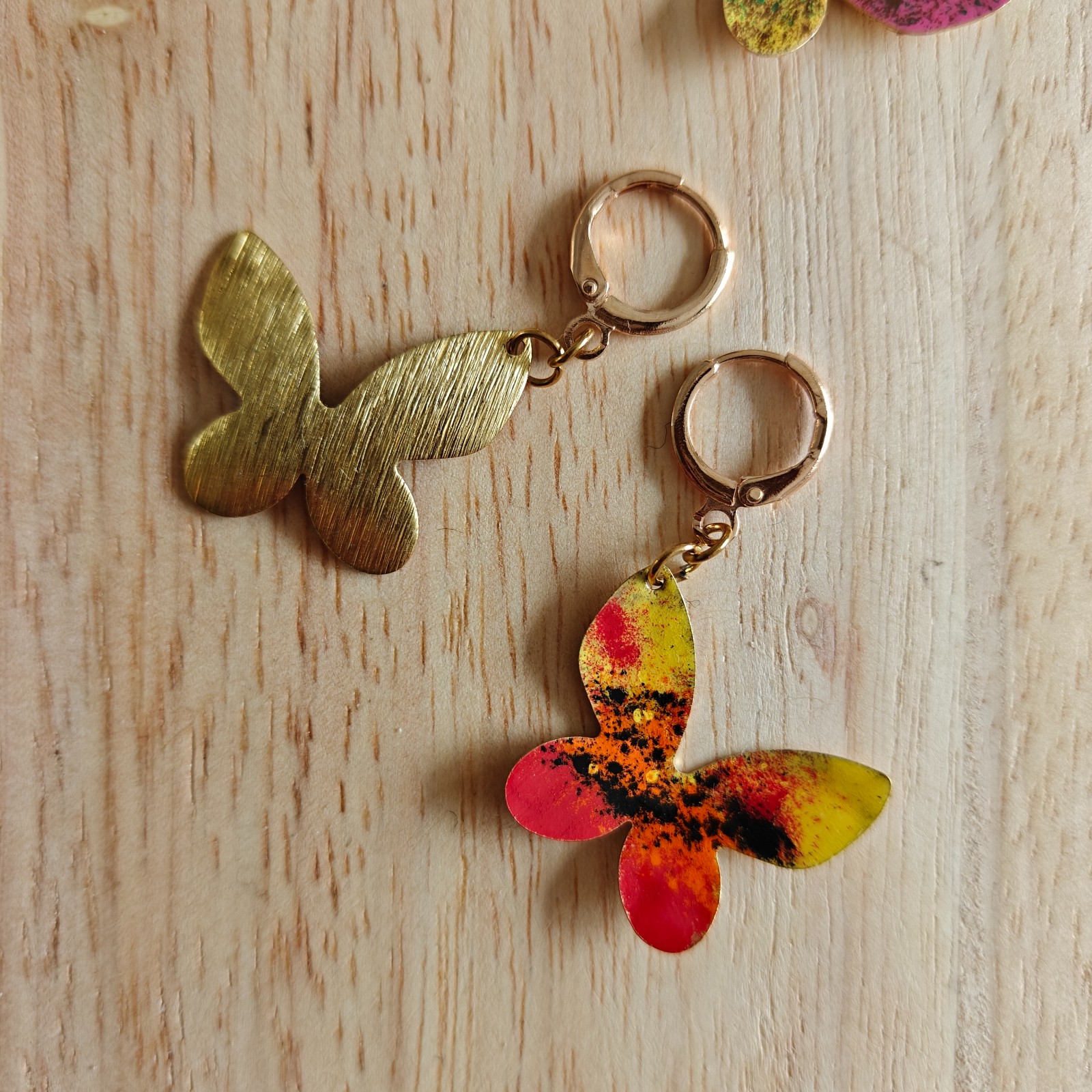 Unieke Vlinder Oorbellen