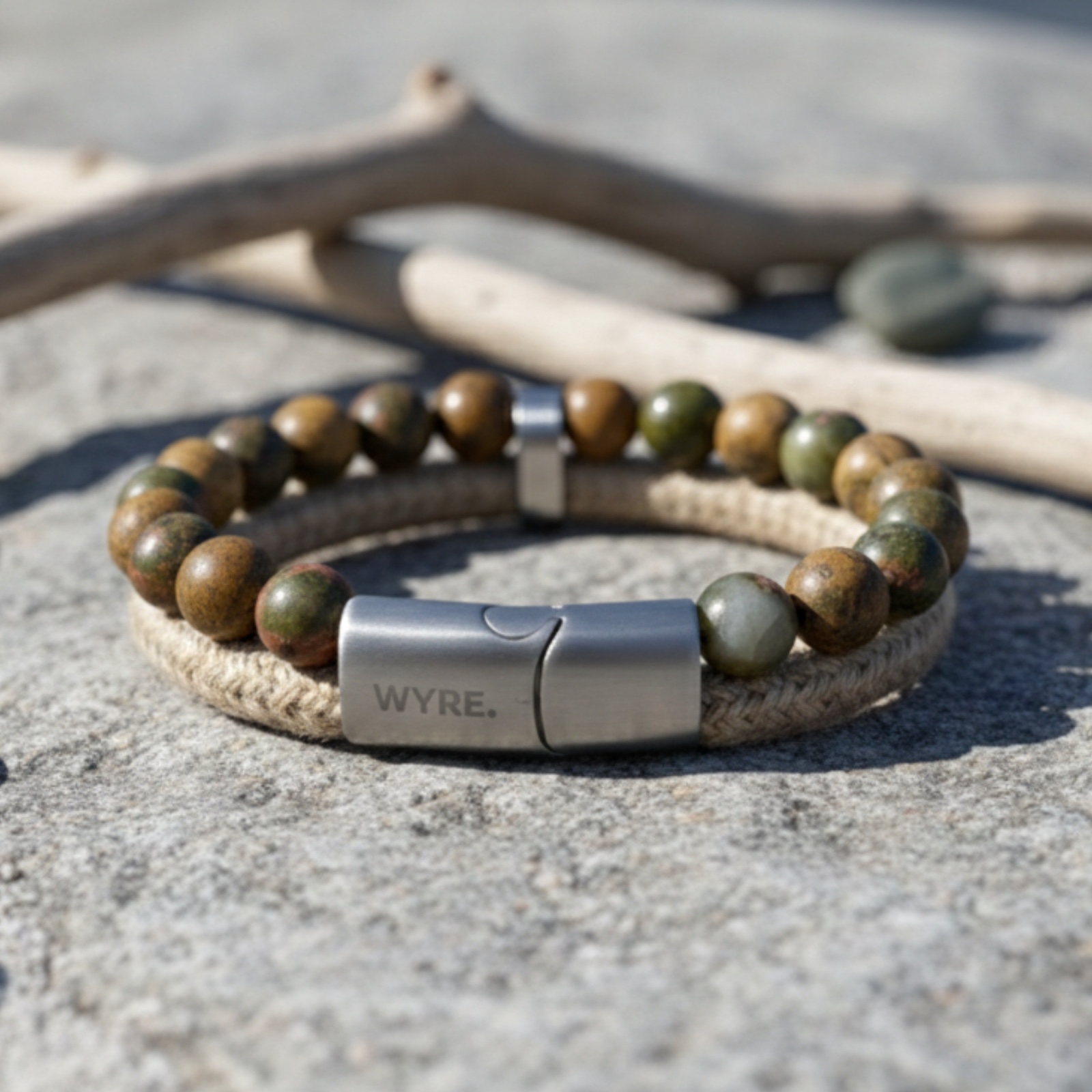 Wyre. | armband | forest earth