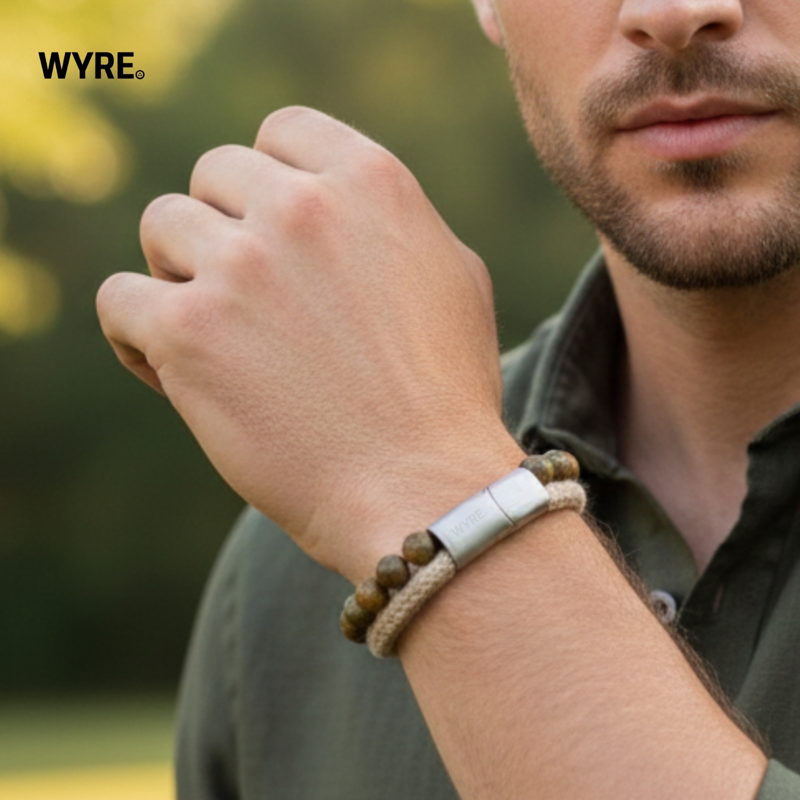 Wyre. | armband | forest earth