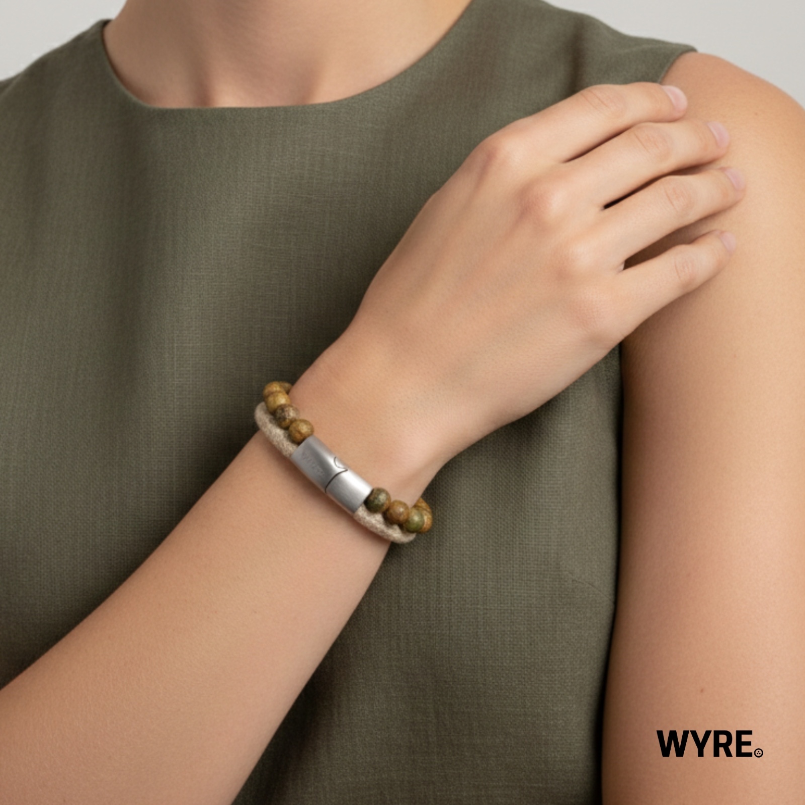 Wyre. | armband | forest earth
