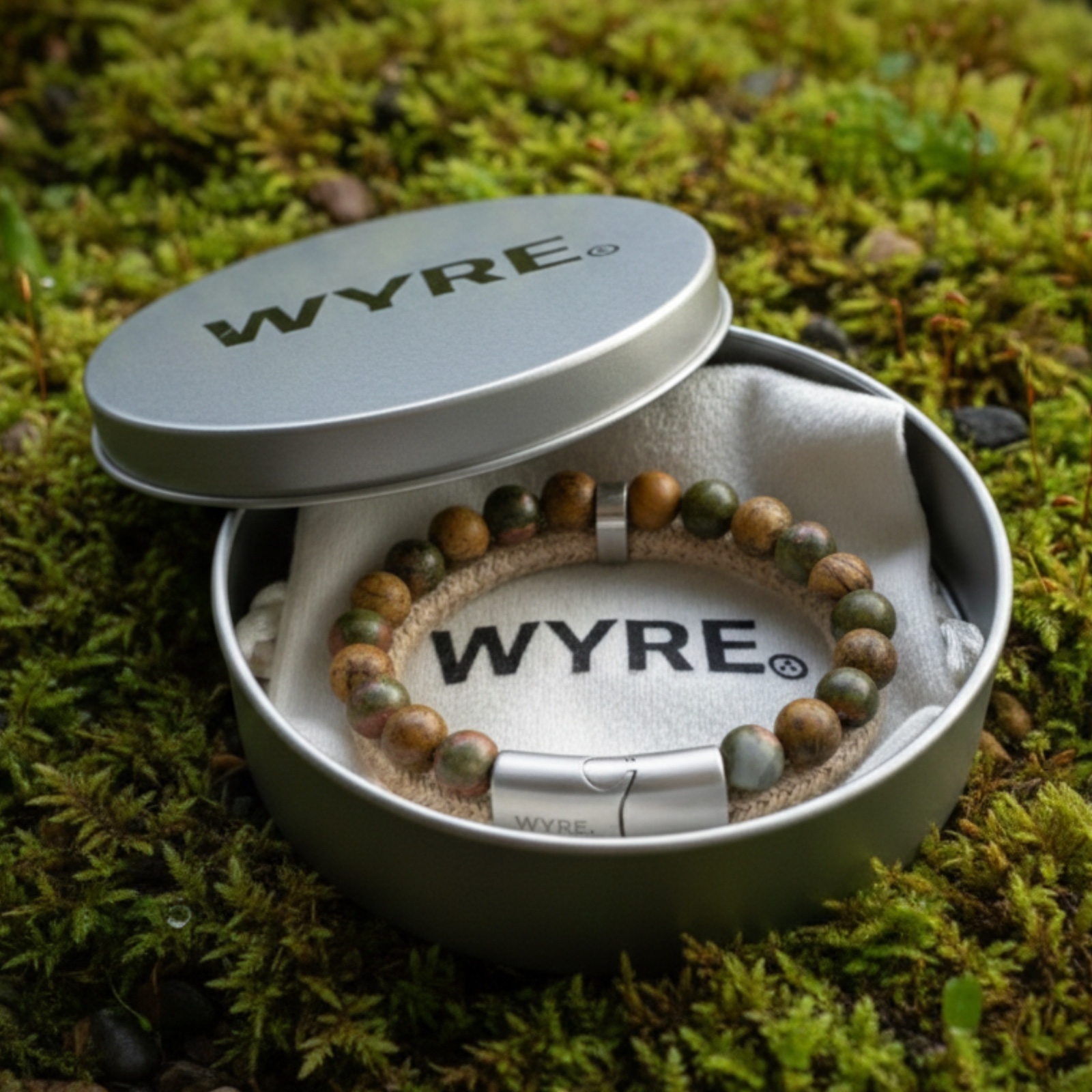 Wyre. | armband | forest earth