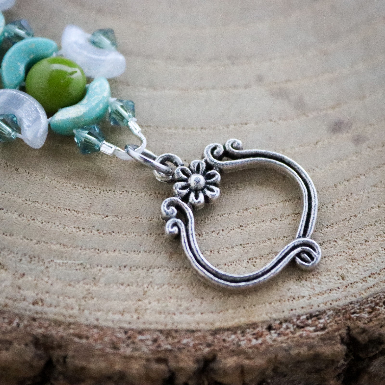 Whimsical & Dromerig, handgeweven fantasie armband
