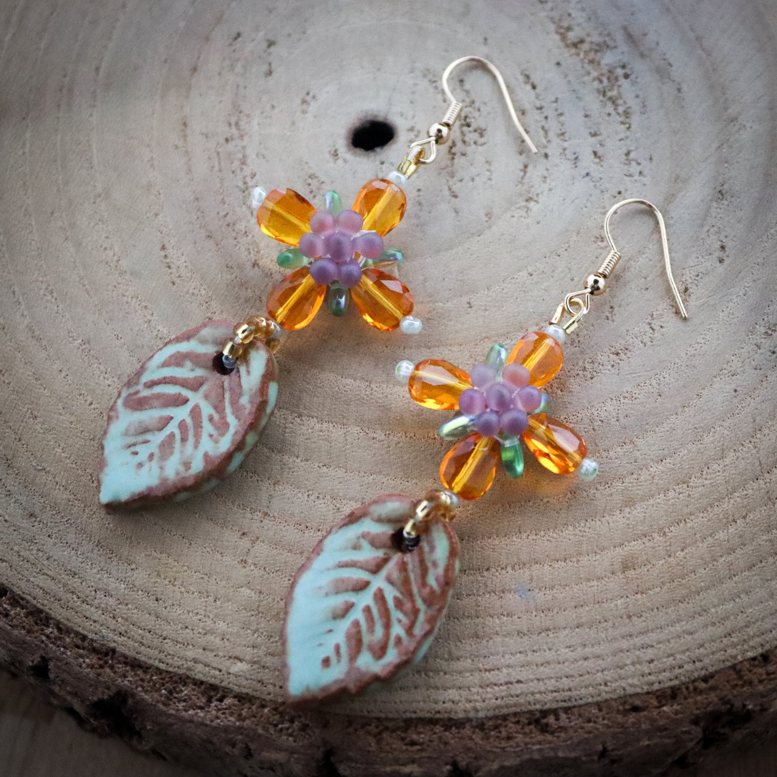 Zomers & Folk, zonnige cottagecore sieraden set