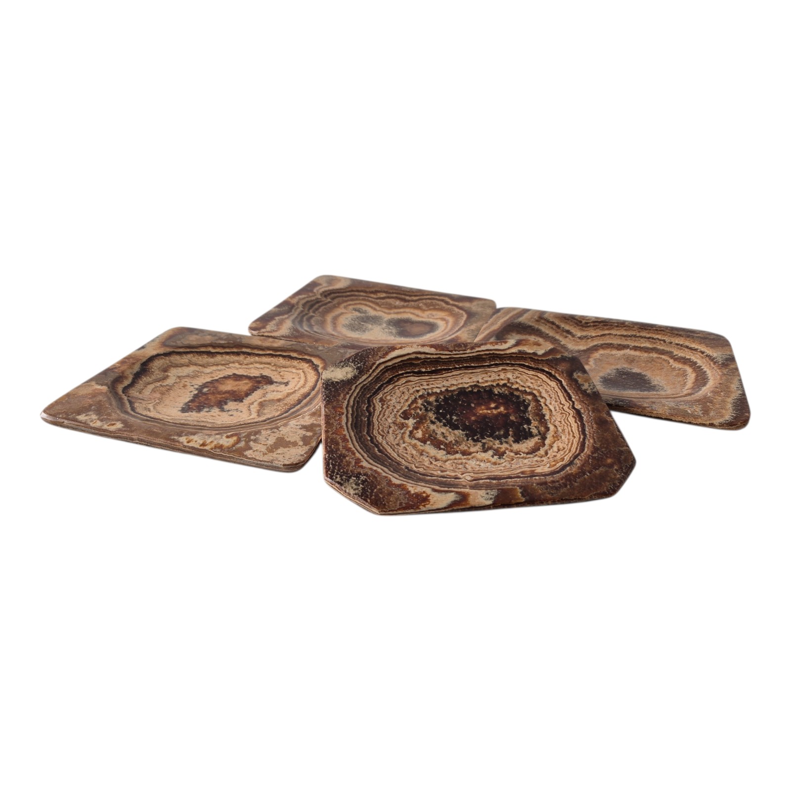 Aragonite Rectangular Bowl Set of 4, Earth Healer Crystal Bowl, Groun… - 133773 Aragonite Rectangular Bowl Set of 4, Earth Healer Crystal Bowl, Grounding Home Decor, Raw Stone Dish for Jewelry, Crystals and Sage