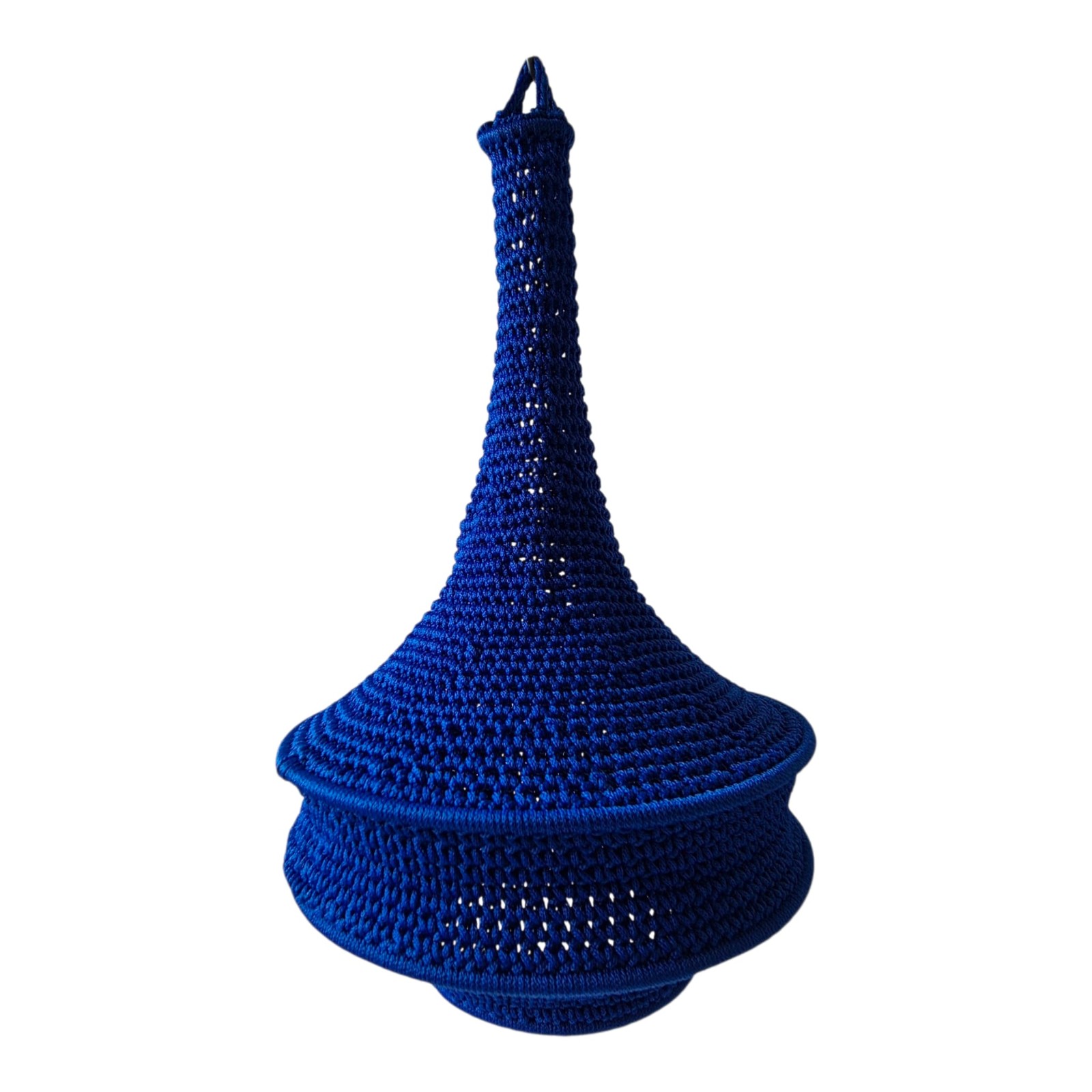 Handmade Moroccan Crochet Pendant Lamp Jouj-Boho Hippie Hanging Light… - 131672 Handmade Moroccan Crochet Pendant Lamp Jouj-Boho Hippie Hanging Light, Sculptural Boho Ceiling Lamp, Warm Ambient Lighting.