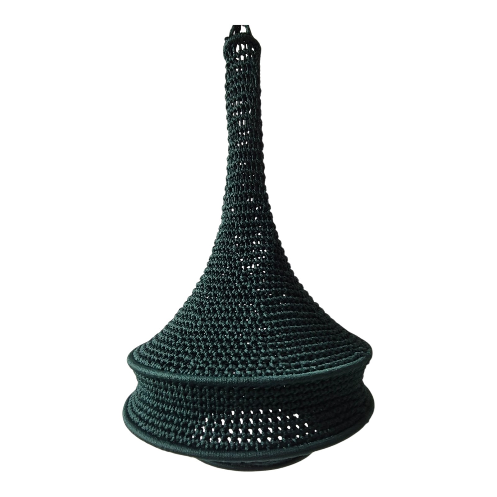Handmade Moroccan Crochet Pendant Lamp Jouj-Boho Hippie Hanging Light… - 131674 Handmade Moroccan Crochet Pendant Lamp Jouj-Boho Hippie Hanging Light, Sculptural Boho Ceiling Lamp, Warm Ambient Lighting.