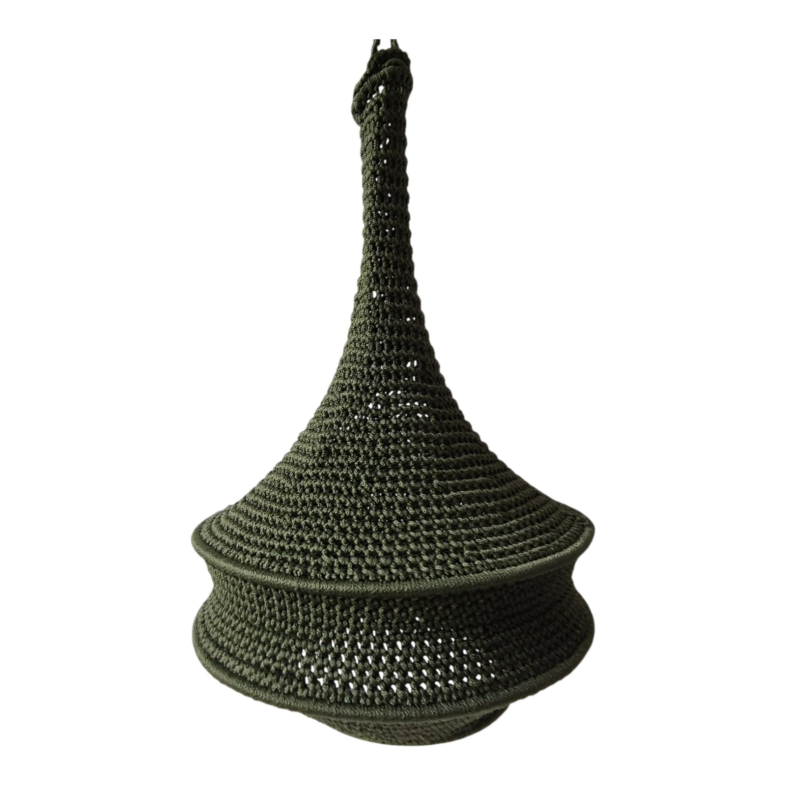 Handmade Moroccan Crochet Pendant Lamp Jouj-Boho Hippie Hanging Light… - 131678 Handmade Moroccan Crochet Pendant Lamp Jouj-Boho Hippie Hanging Light, Sculptural Boho Ceiling Lamp, Warm Ambient Lighting.