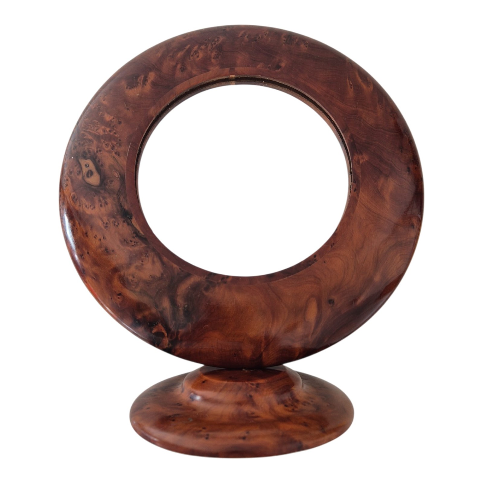 Handmade Moroccan Thuya Burl Wood Round Vanity Mirror with Stand, Aro… - 131954 Handmade Moroccan Thuya Burl Wood Round Vanity Mirror with Stand, Aromatic Wood Mirror, Unique Boho Home Decor, Luxury Gift for Her