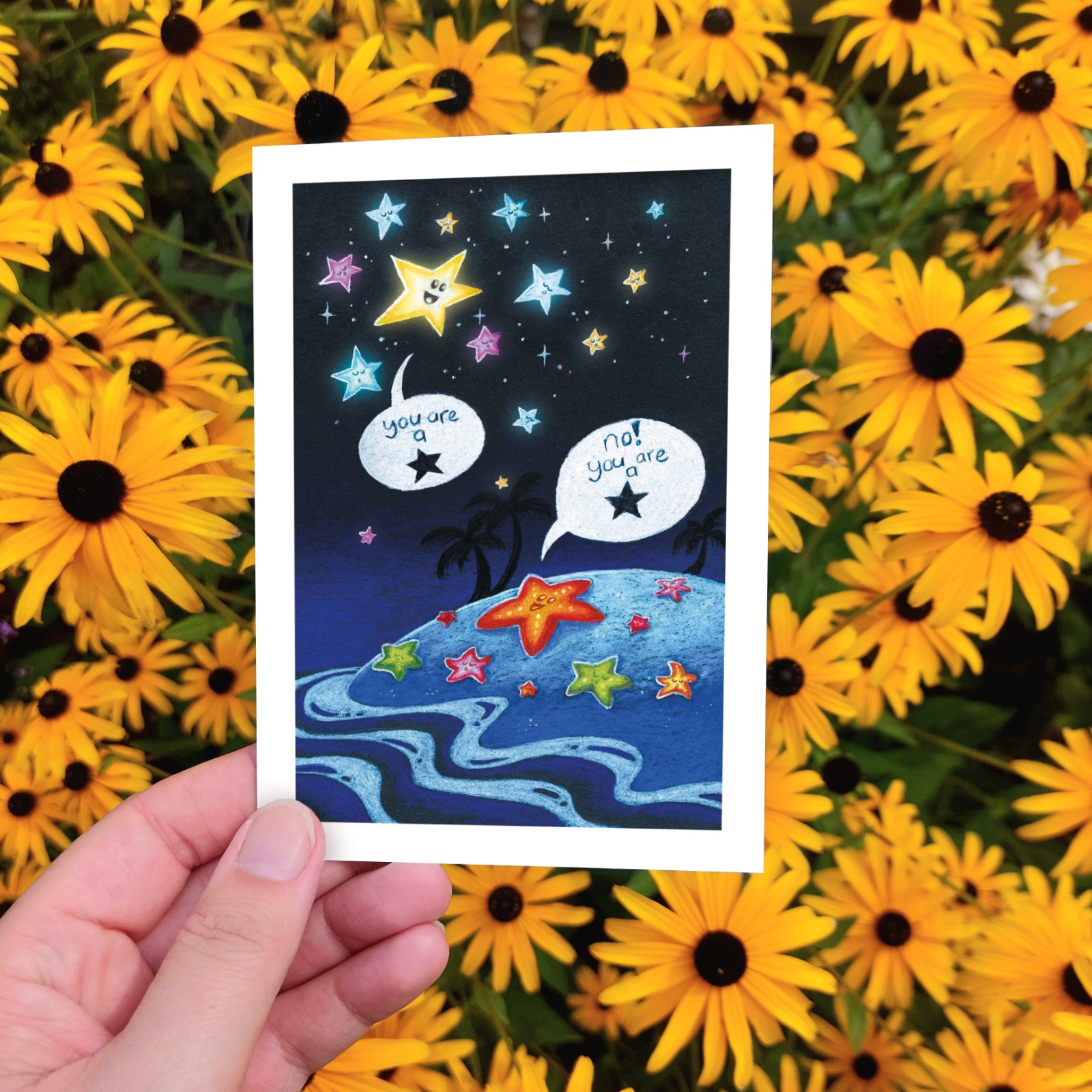You are a star A6 ansicht kaart - 131389 You are a star A6 ansicht kaart