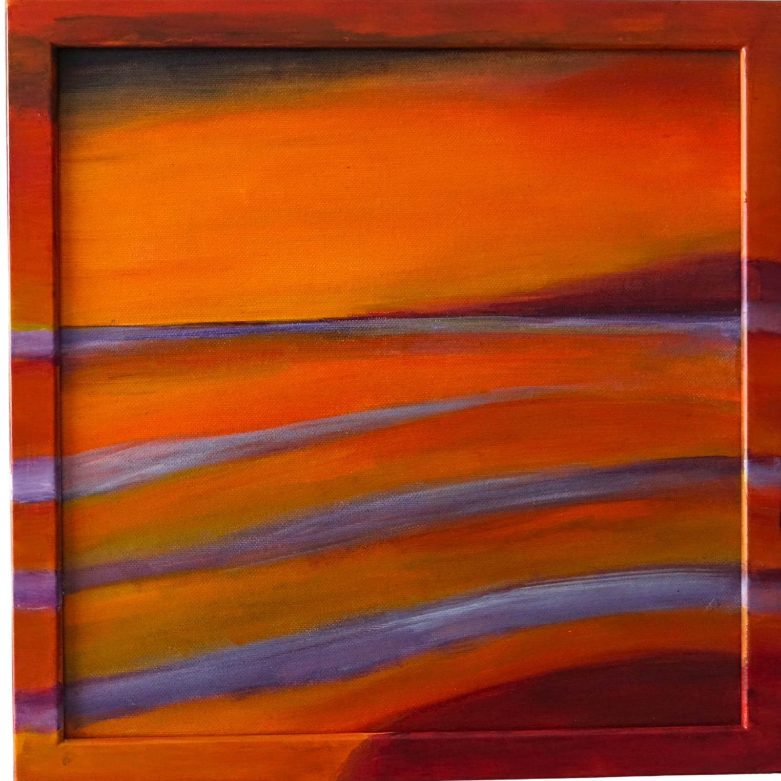 Sunset purple waves - 136245 Sunset purple waves