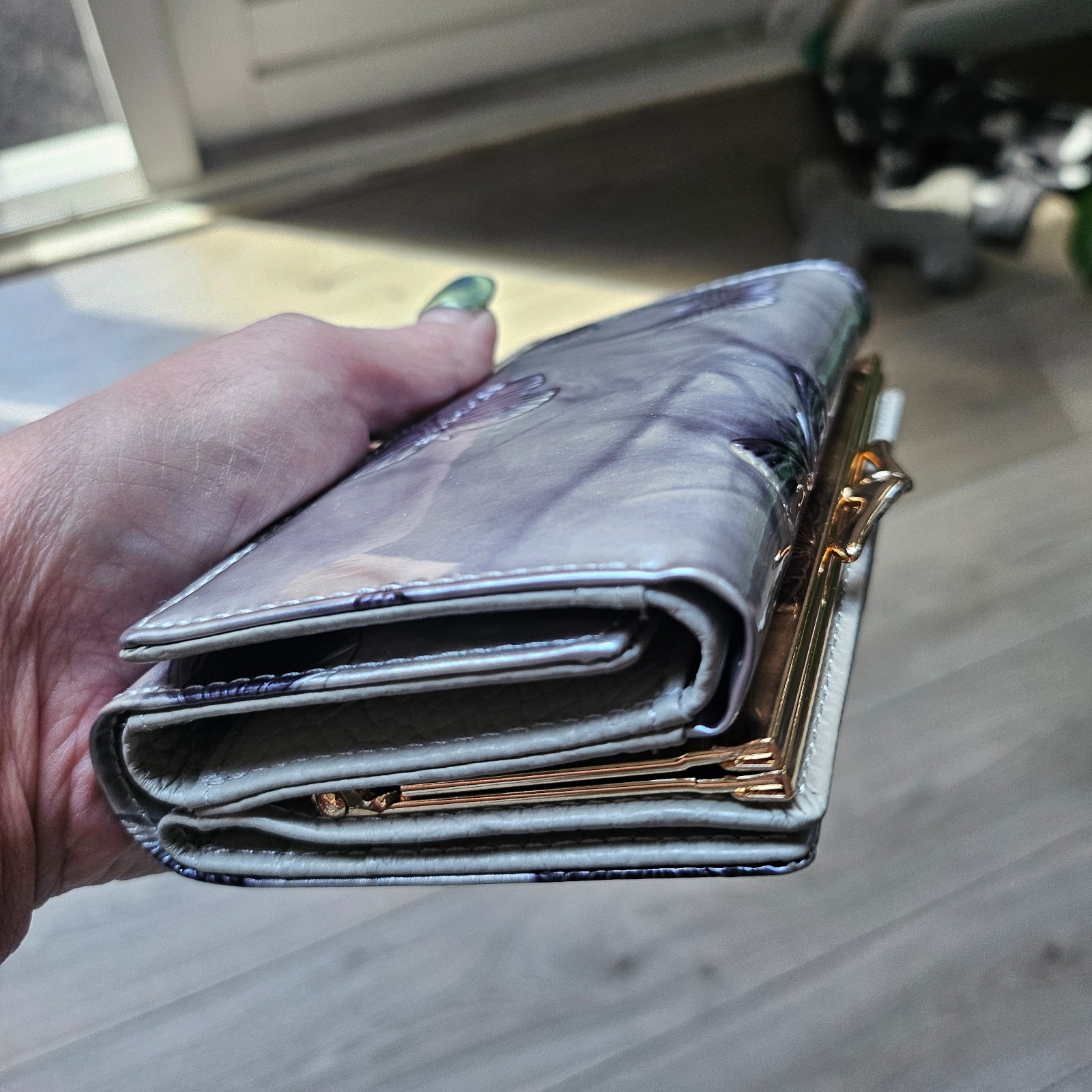 Luxe Leren Damesportemonnee met Vlinders – RFID Bescherming – Vee… - 147757 Luxe Leren Damesportemonnee met Vlinders – RFID Bescherming – Veel Pasjesvakken – Prachtig Cadeau voor Haar