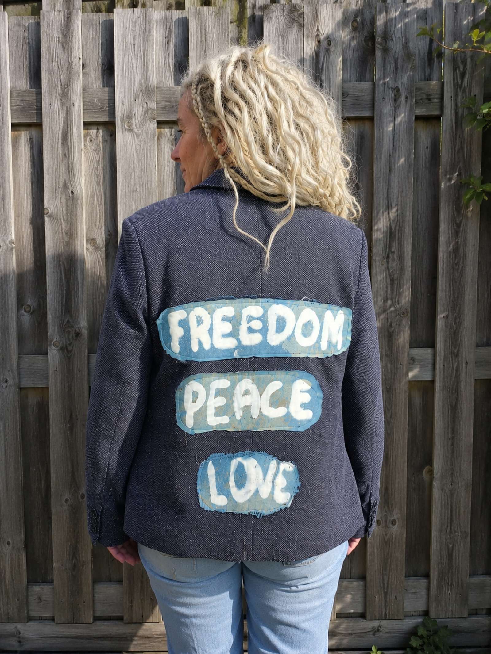 Power Rebel Free – One of a Kind Handmade Blazer - 154610 Power Rebel Free – One of a Kind Handmade Blazer