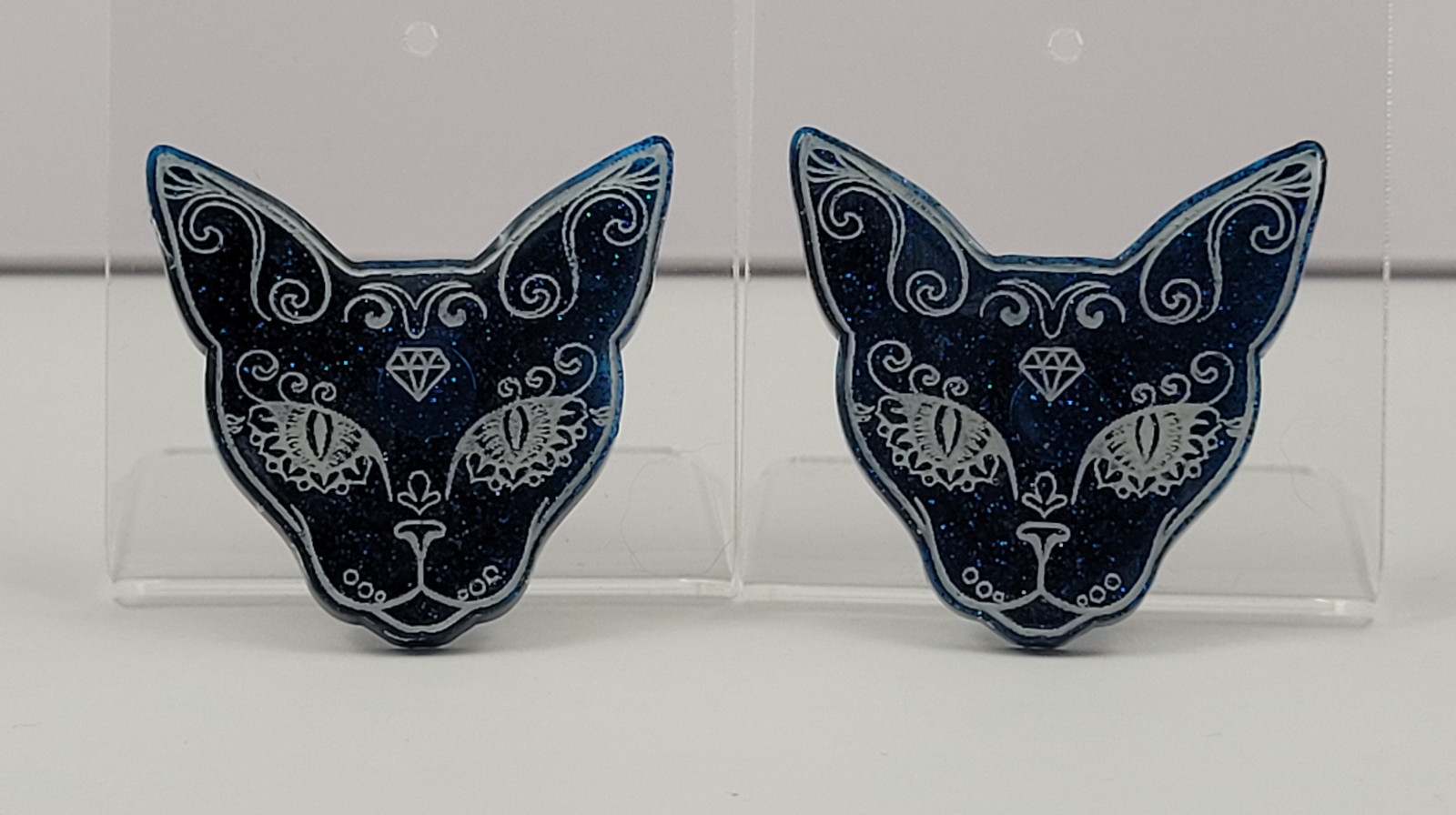 Suiker schedel kat magneten