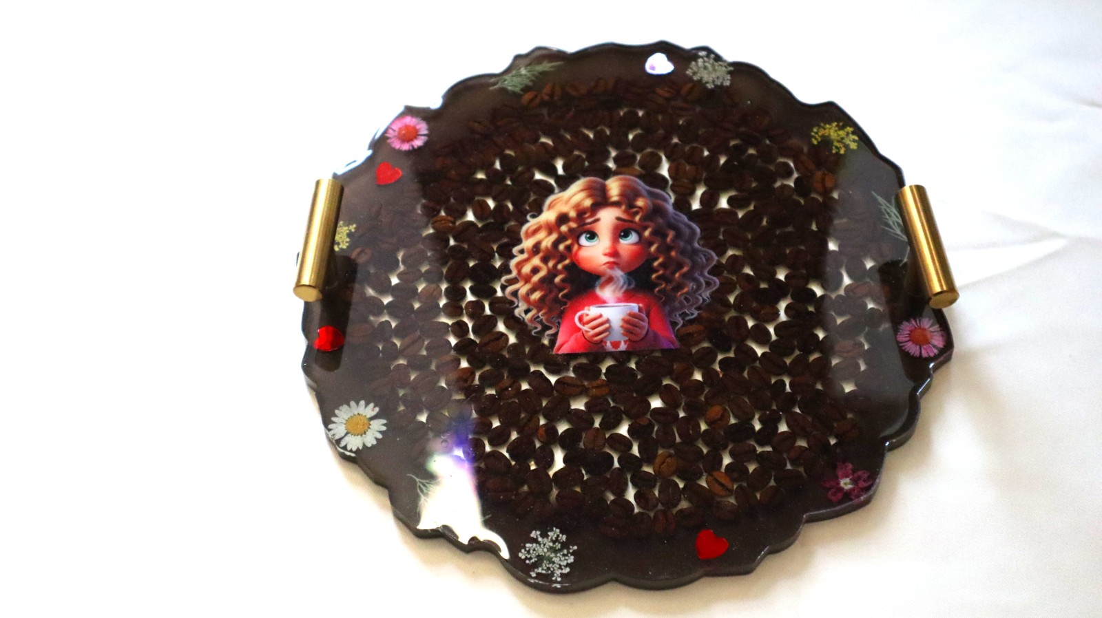 Coffee tray "Thinking"