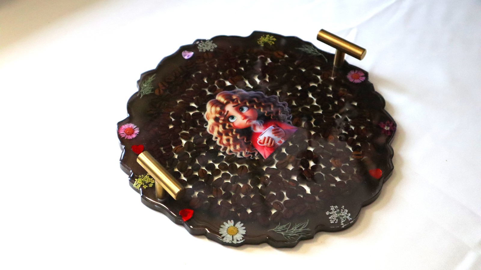 Coffee tray "Thinking"