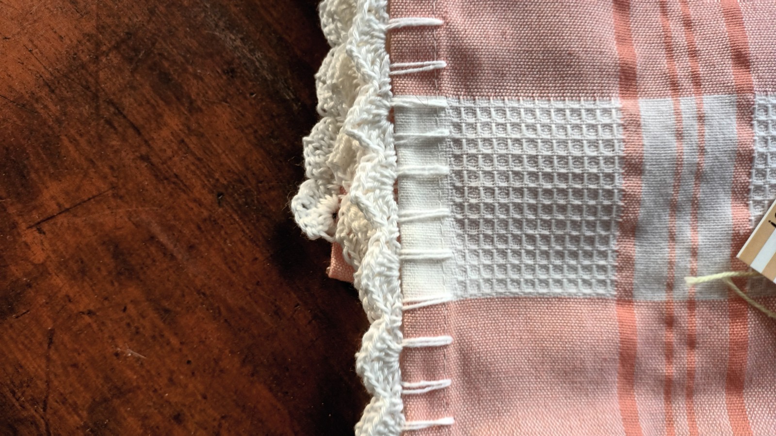 Theedoek met ophanglus