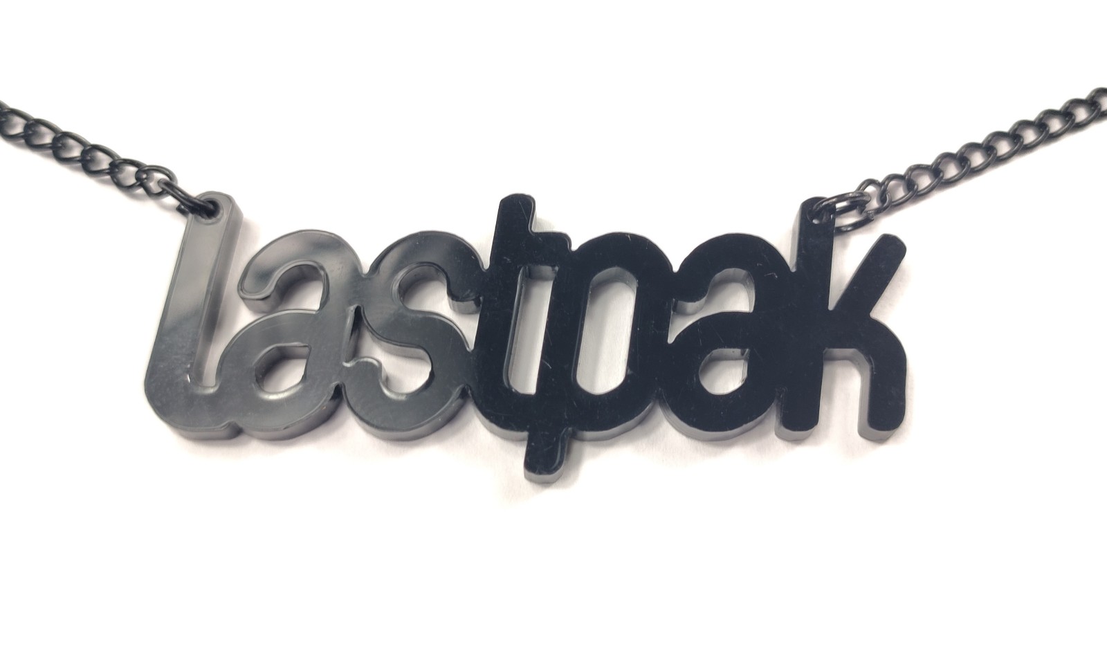 Lastpak! naamketting (z) - 105208 Lastpak! naamketting (z)