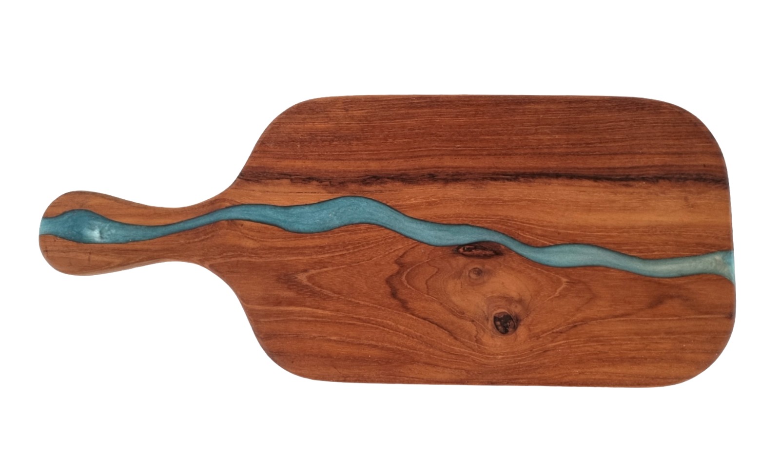 Serveerplank teak met epoxy - 105172 Serveerplank teak met epoxy