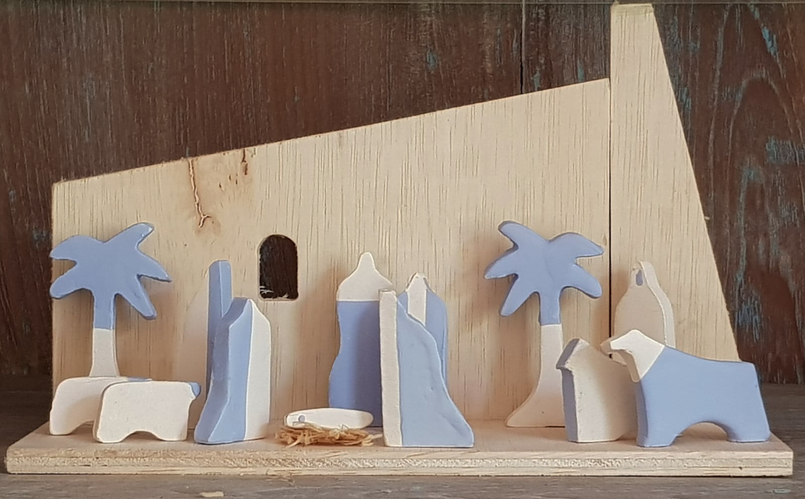 Design kerststal keramiek. Genummerd en gesigneerd in ovp. Nicolaas M… - 109017 Design kerststal keramiek. Genummerd en gesigneerd in ovp. Nicolaas Maathuis (NIC-O)