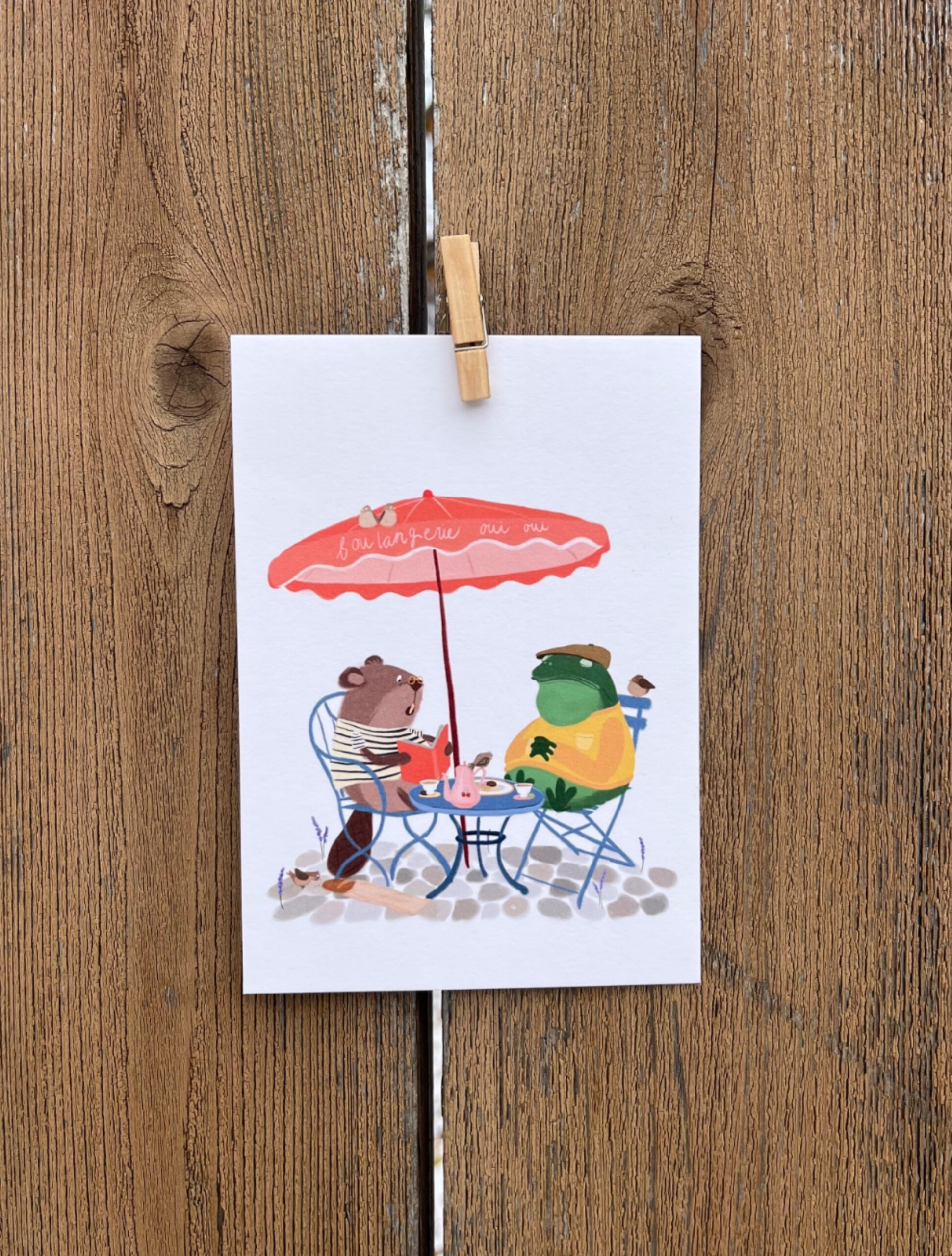 Ansichtkaart Theekransje - 102951 Ansichtkaart Theekransje