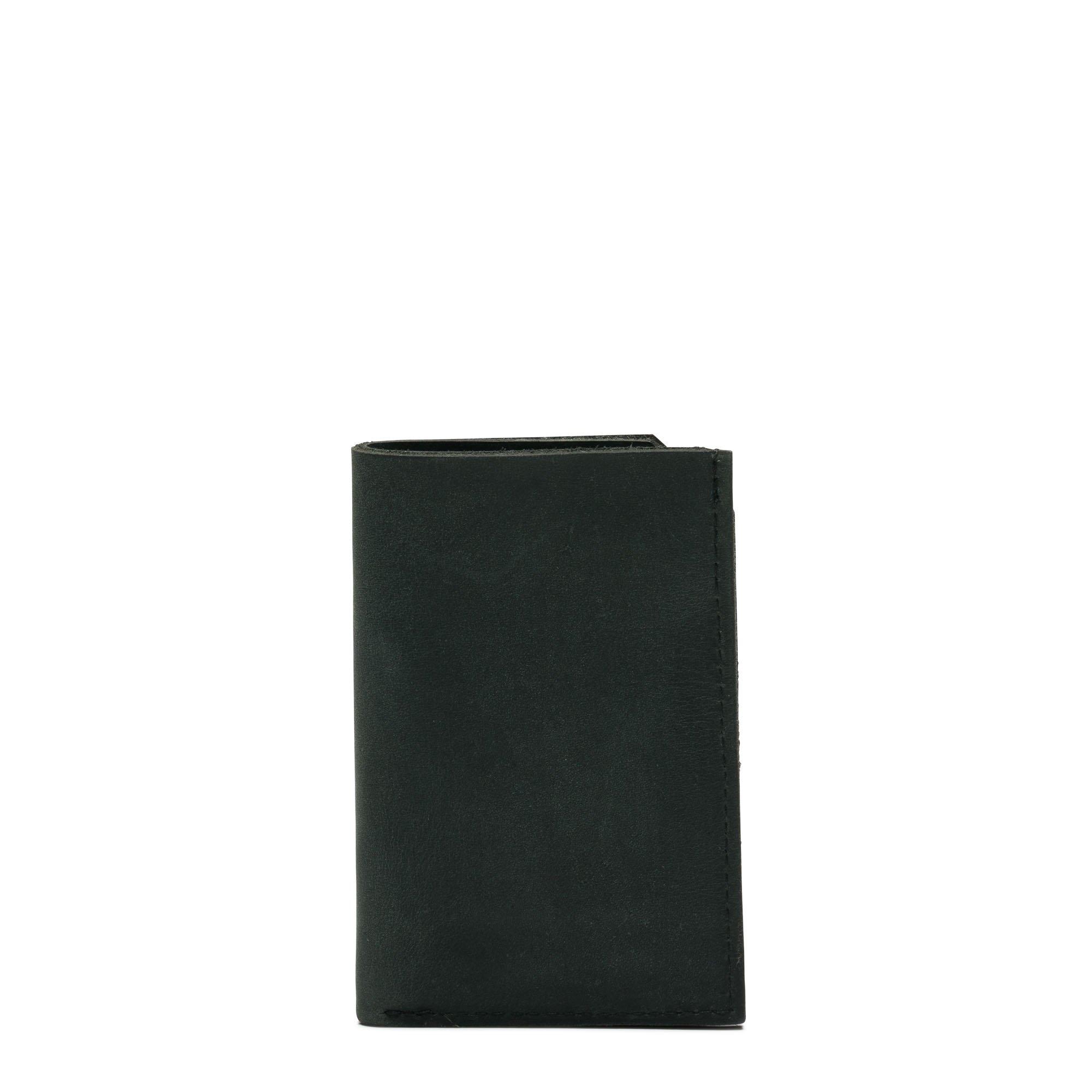 Beocca - Leren kaarthouder Argyle antraciet