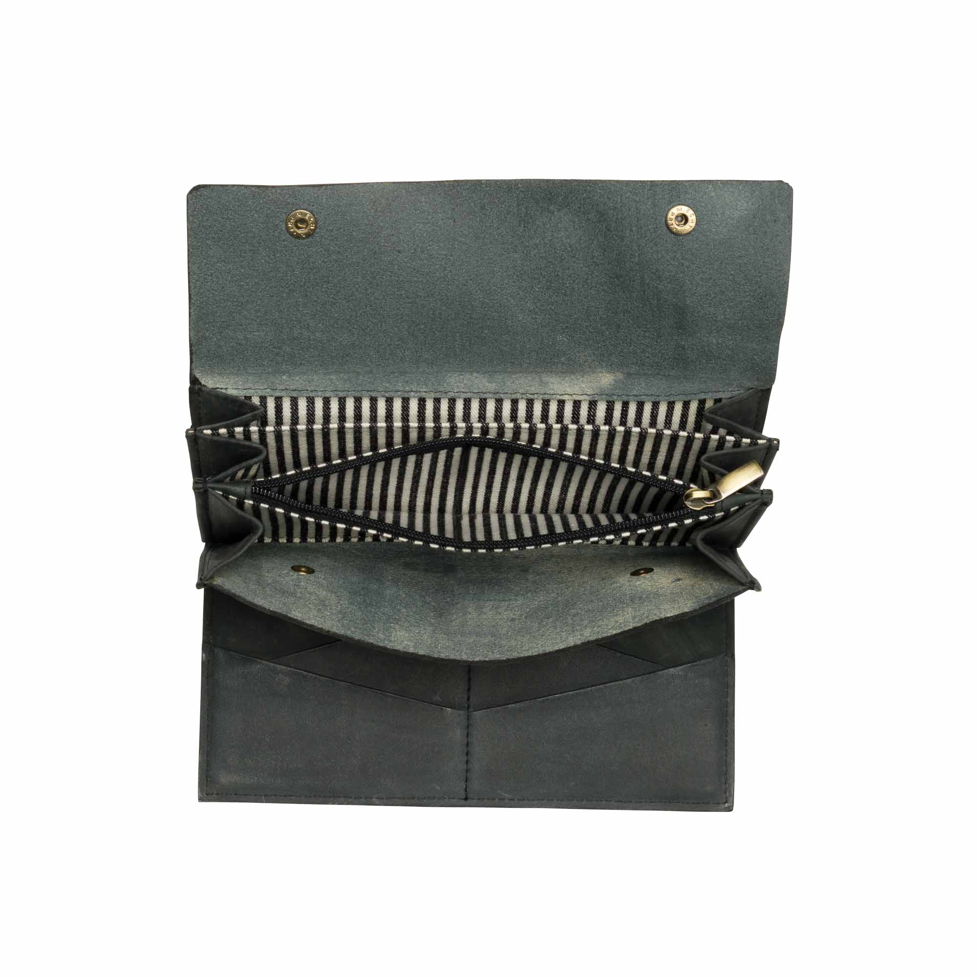 Beocca - Leren portemonnee Yarra antraciet - 2052.jpeg Beocca - Leren portemonnee Yarra antraciet