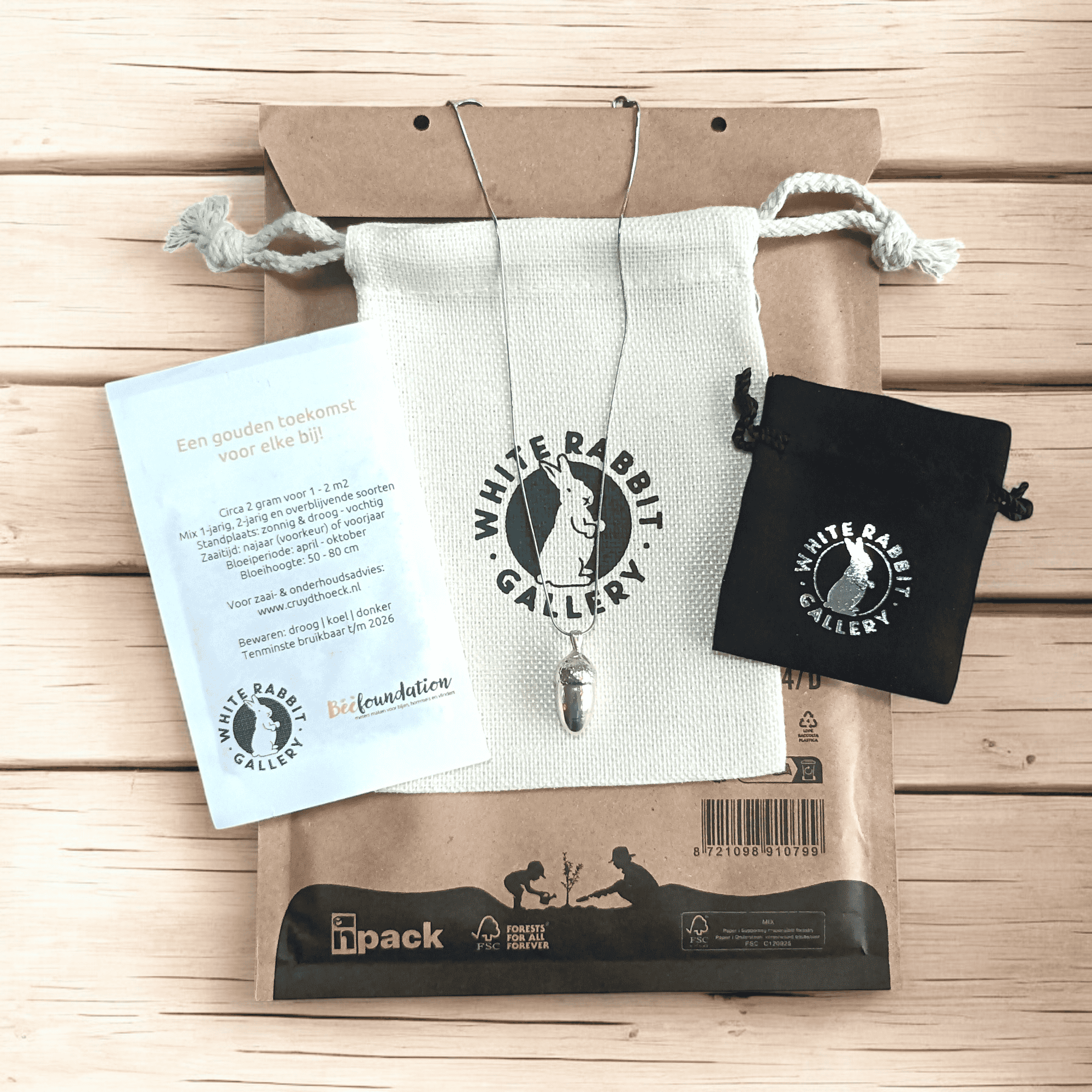 Eikeltje hanger - 999 fijnzilver verzilverd - Echt eikeltje - 137440 Eikeltje hanger - 999 fijnzilver verzilverd - Echt eikeltje