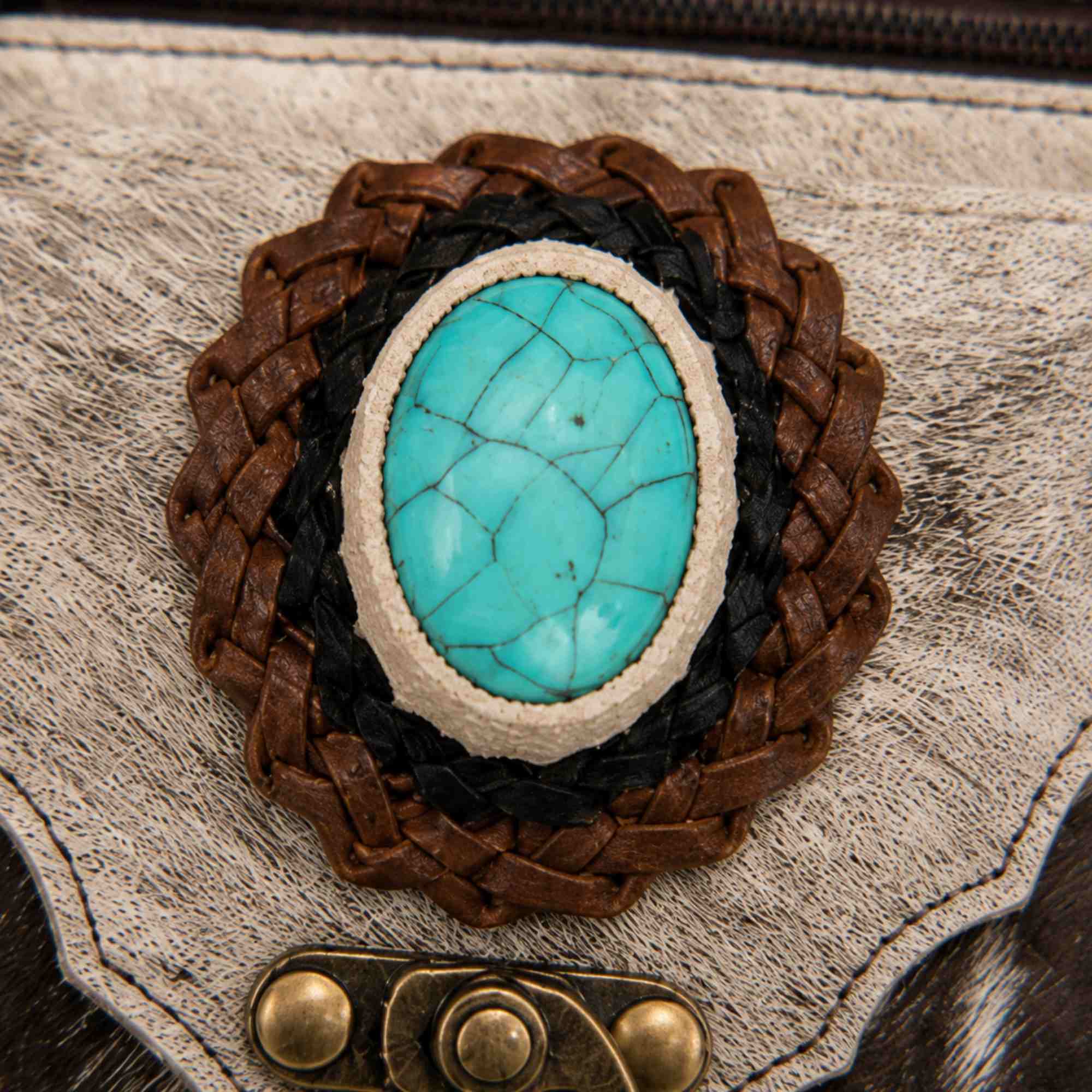 Turquoise Spirit Heuptasje ā Boho Festival Style - 154470 Turquoise Spirit Heuptasje ā Boho Festival Style