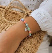 Sweet Pastel handgemaakte armband - 148227 Sweet Pastel handgemaakte armband