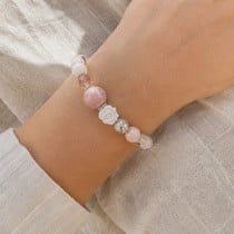 Blush Romance handgemaakte armband