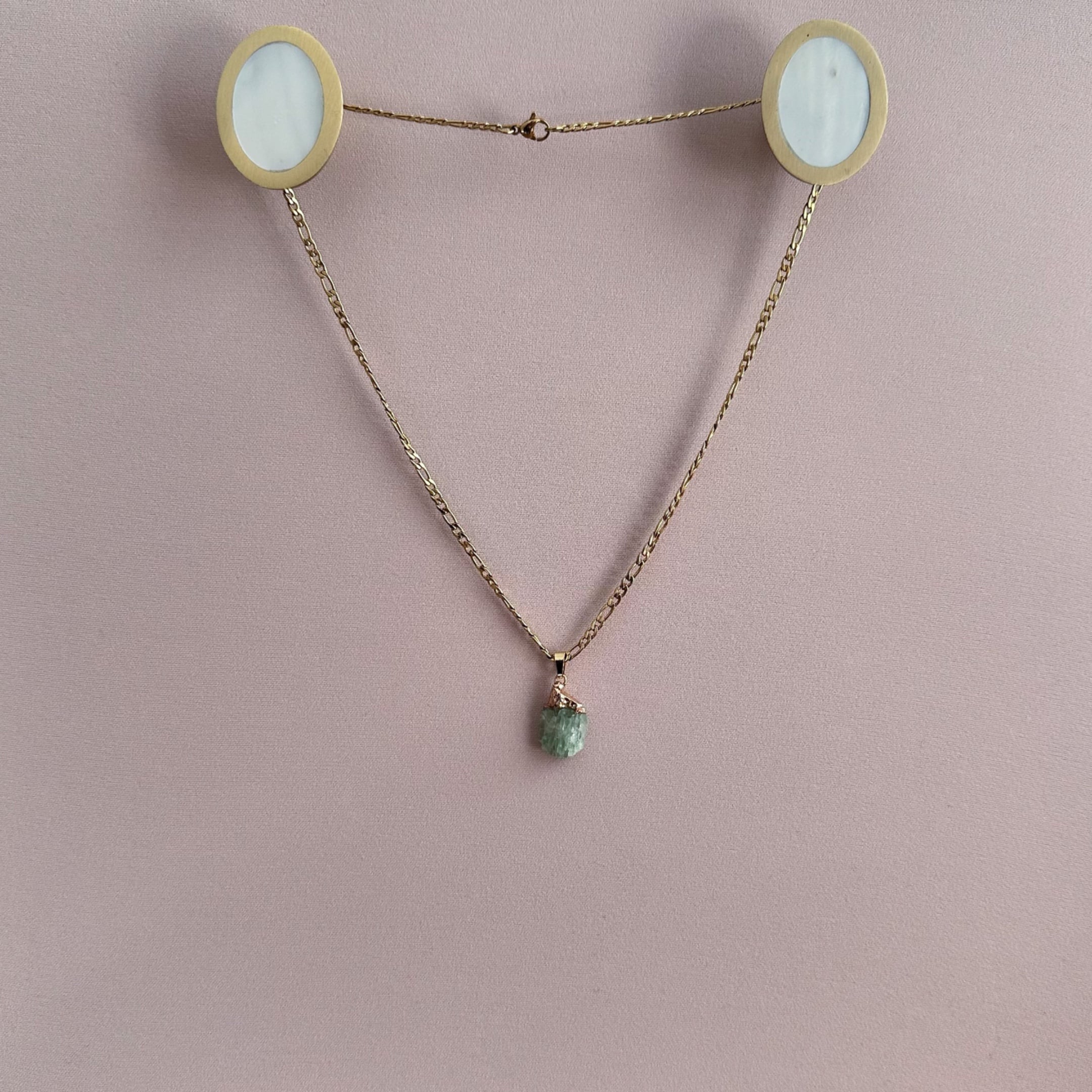 Ketting met edelsteen Amazoniet - 29249 Ketting met edelsteen Amazoniet