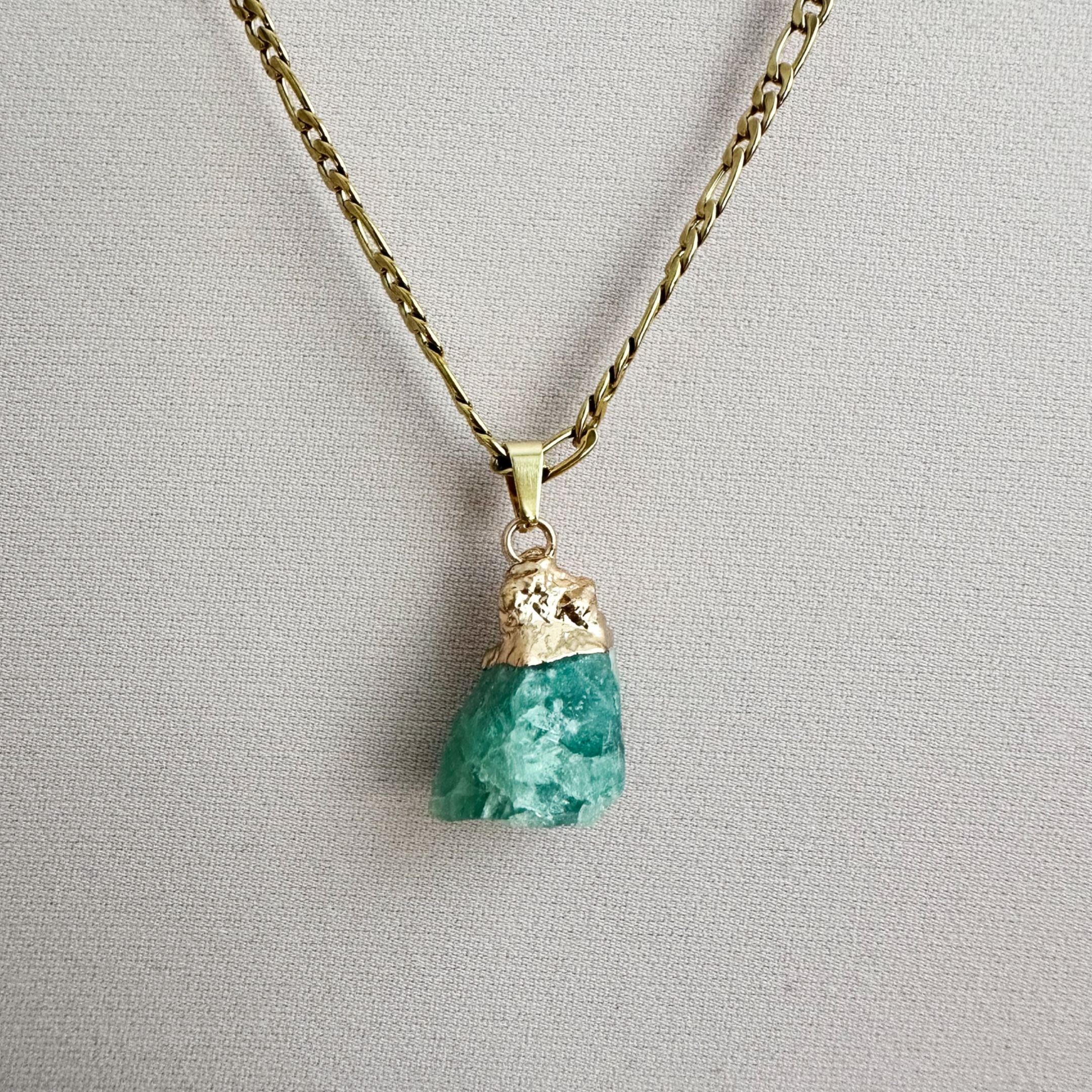 Ketting met edelsteen Aventurijn - 29226 Ketting met edelsteen Aventurijn