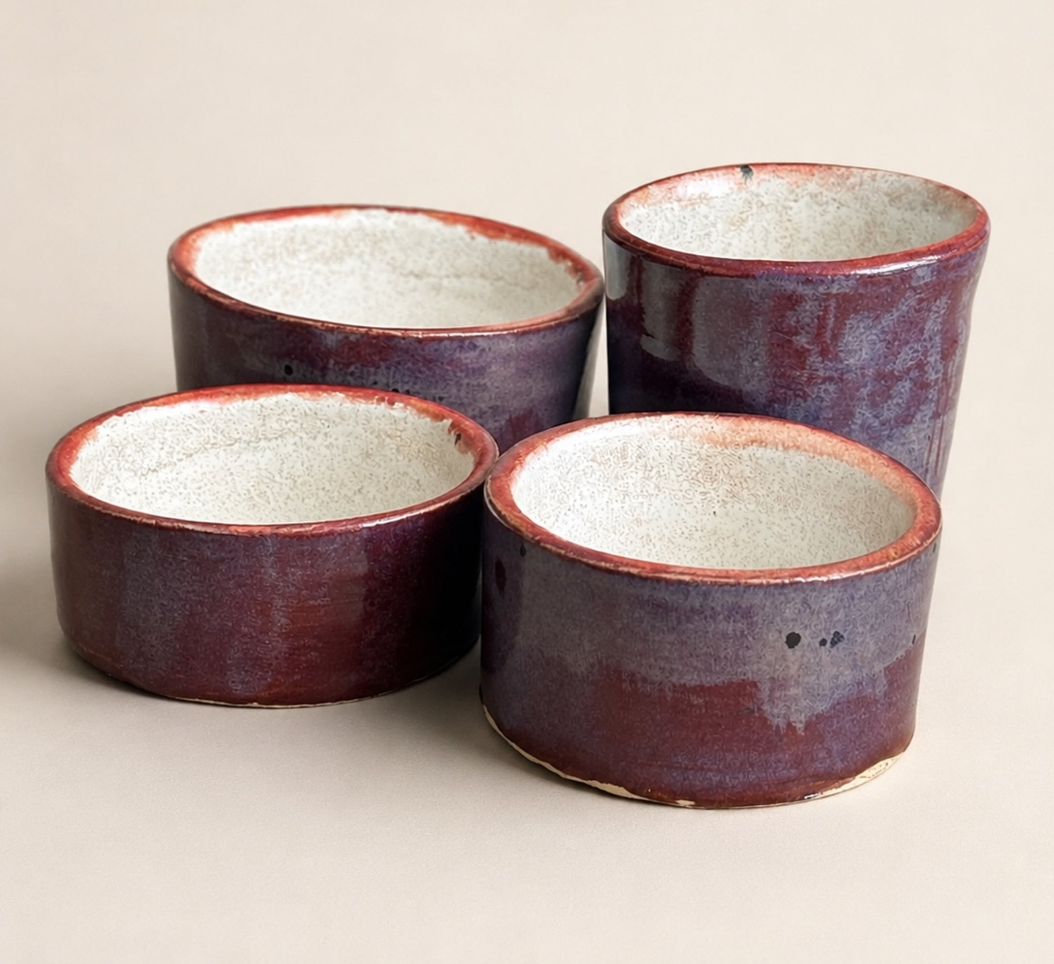 Keramiek - Schaaltjes Purple