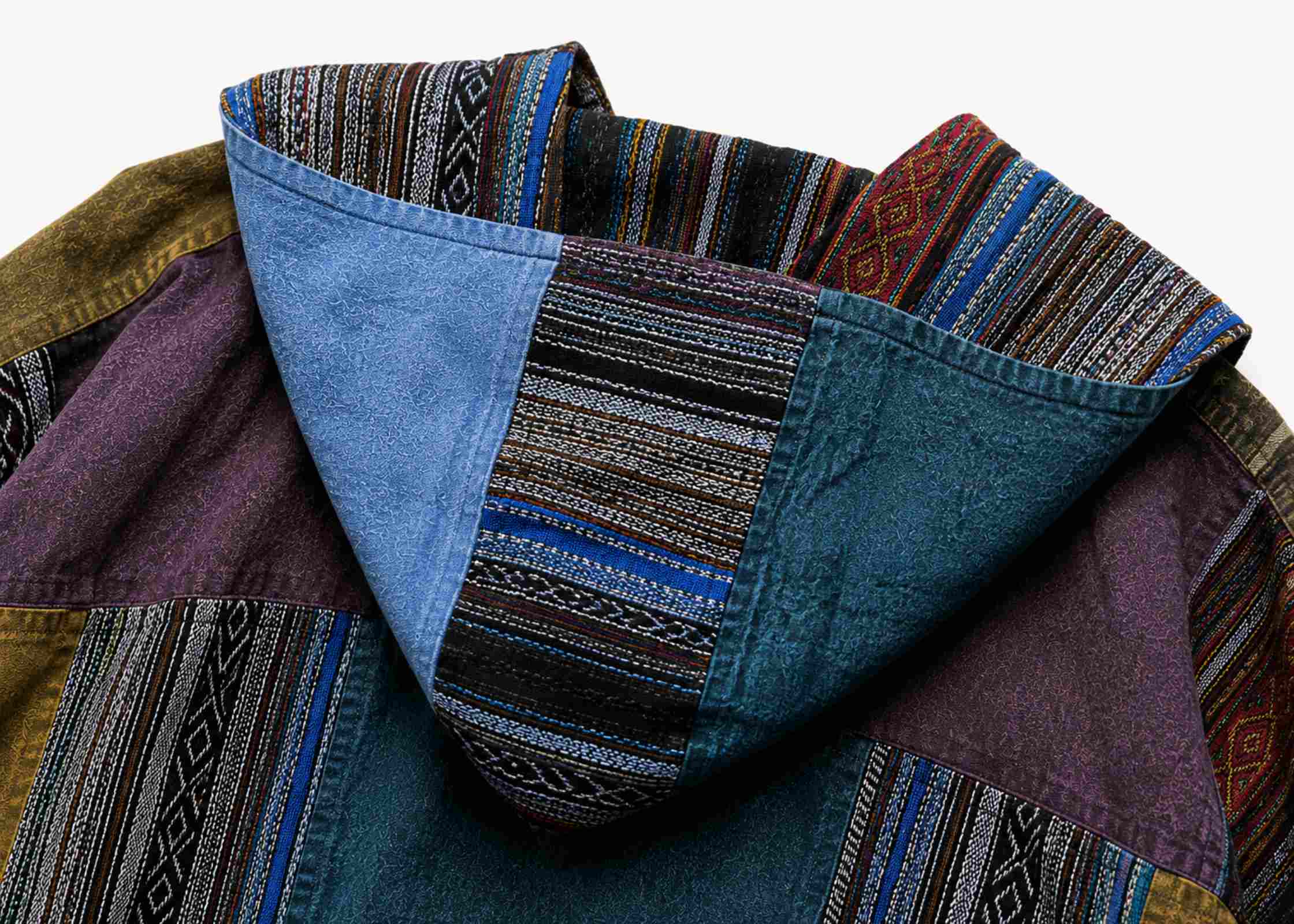 Nomad Spirit– Boho Patchwork Poncho - 154485 Nomad Spirit– Boho Patchwork Poncho