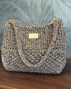 Crochet shoulder tas