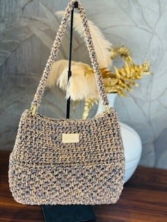 Crochet shoulder tas - 102250 Crochet shoulder tas