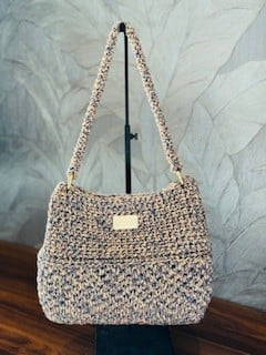 Crochet shoulder tas - 102251 Crochet shoulder tas