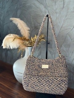 Crochet shoulder tas - 102253 Crochet shoulder tas