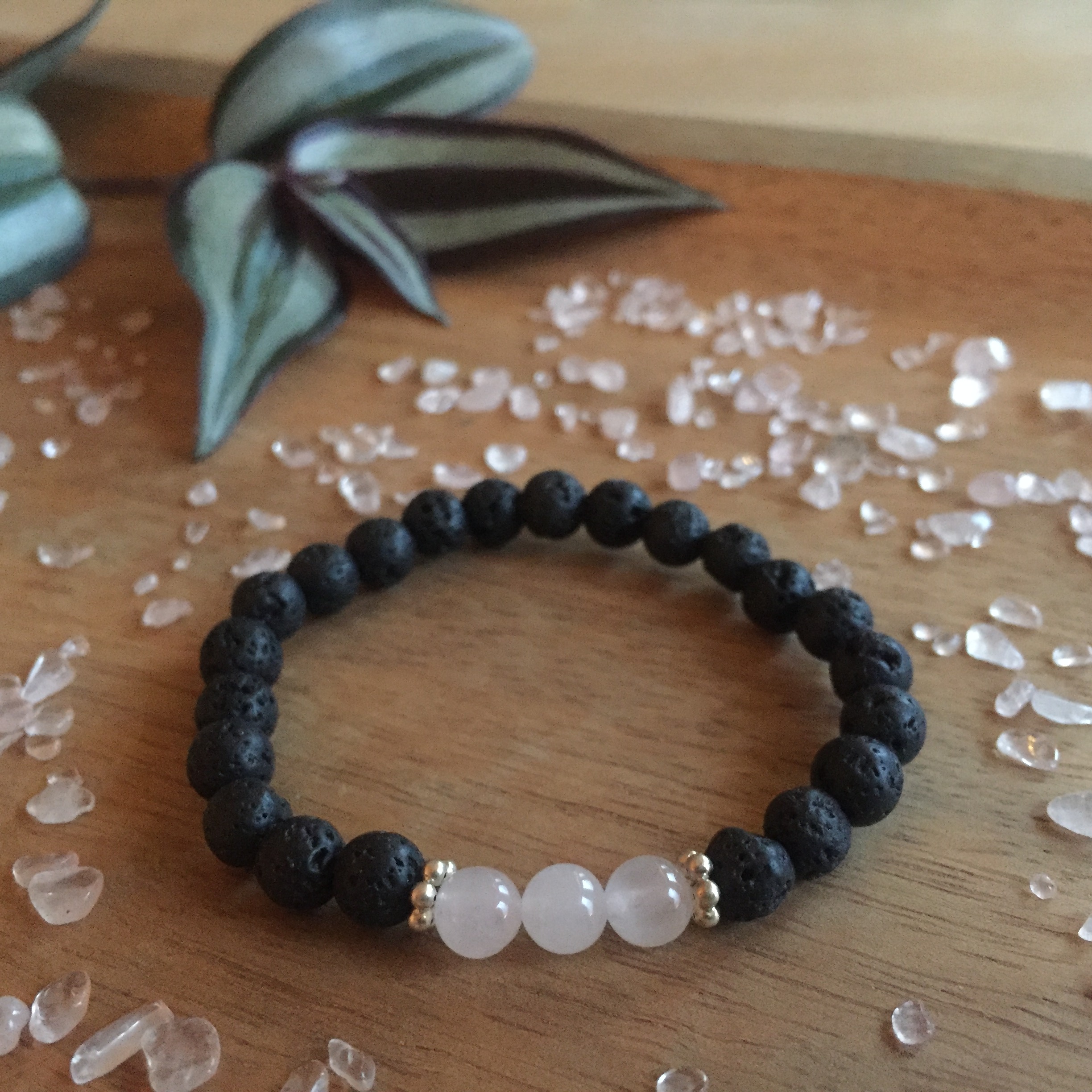 Rozenkwarts + zilver - kids - 1697 Rozenkwarts + zilver - kids