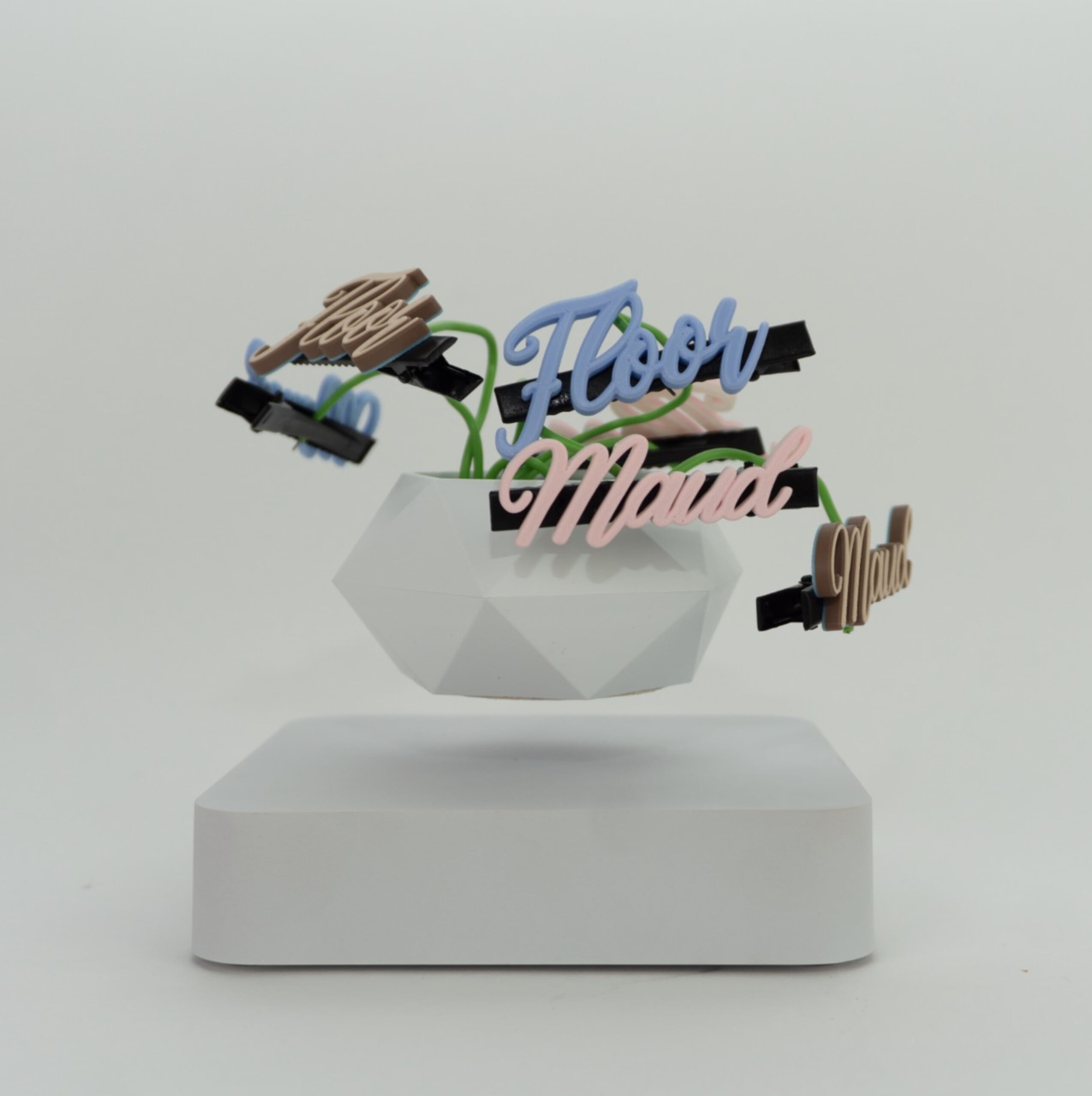 Haarclip met naam (gepersonaliseerd)