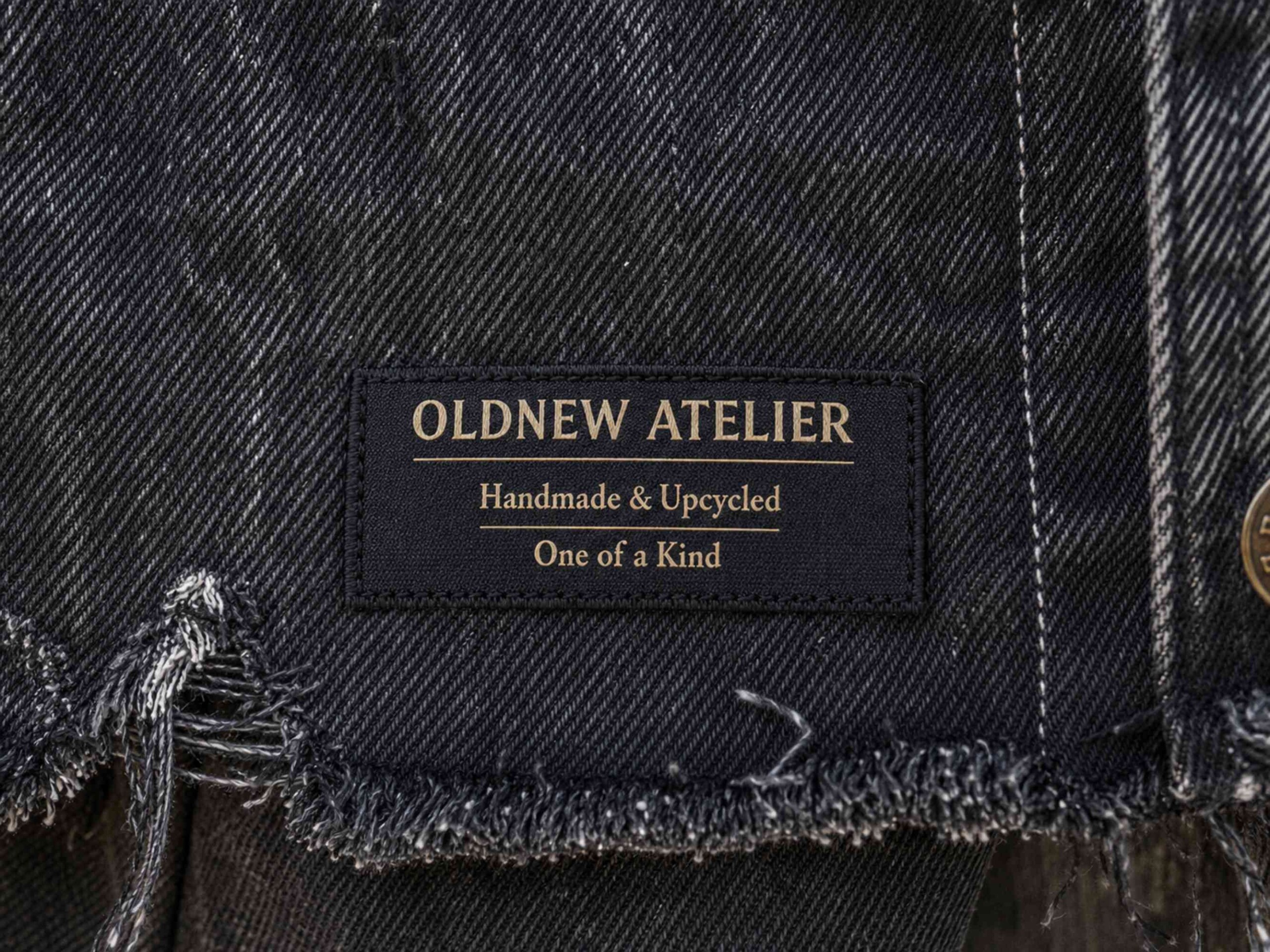 One of a Kind Cowgirl Upcycled Denim Jacket – Handmade - 154587 One of a Kind Cowgirl Upcycled Denim Jacket – Handmade