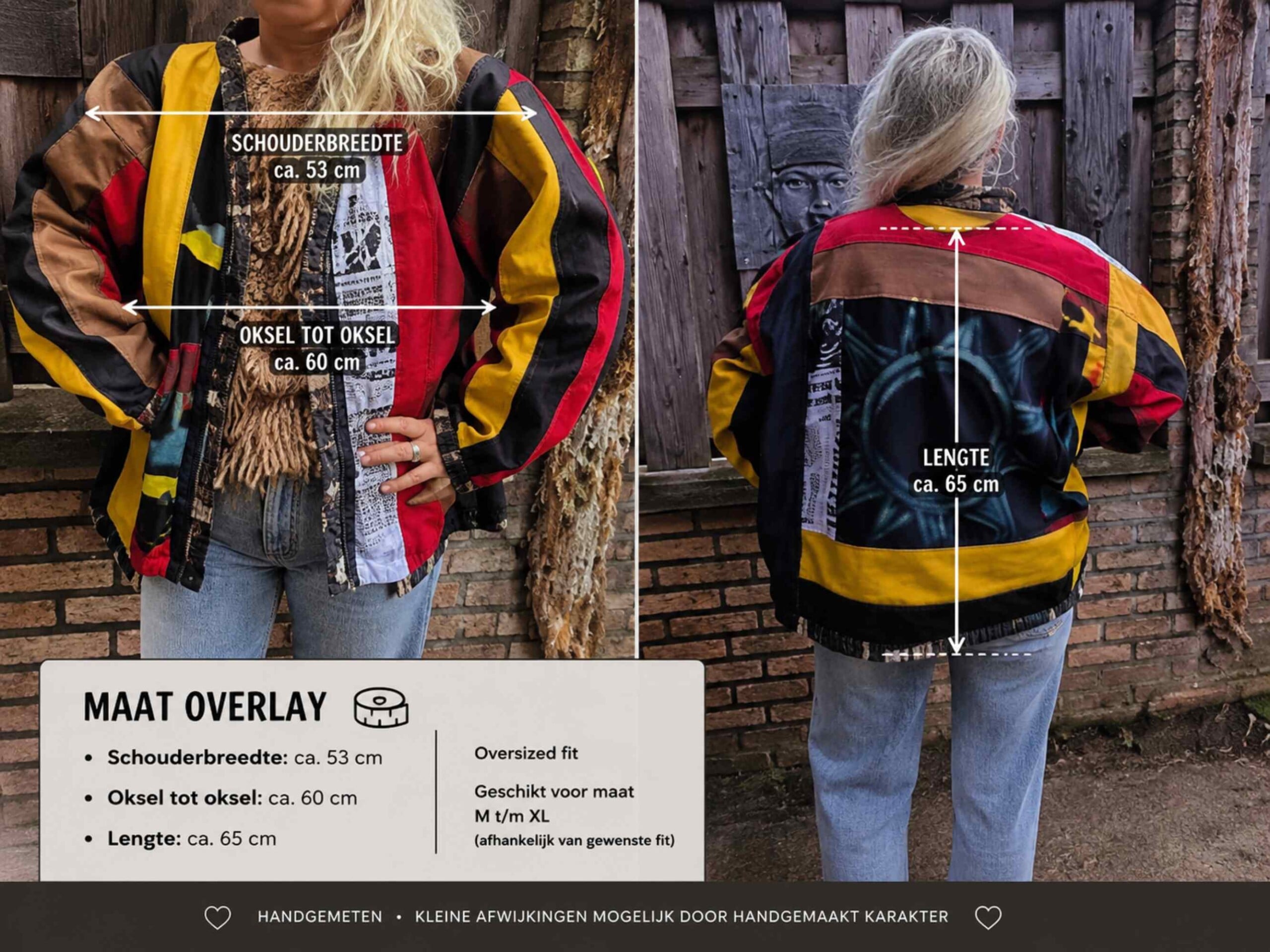 Upcycled Patchwork Jacket “Nomad Soul” – One of a Kind Boho Jac… - 154636 Upcycled Patchwork Jacket “Nomad Soul” – One of a Kind Boho Jacket