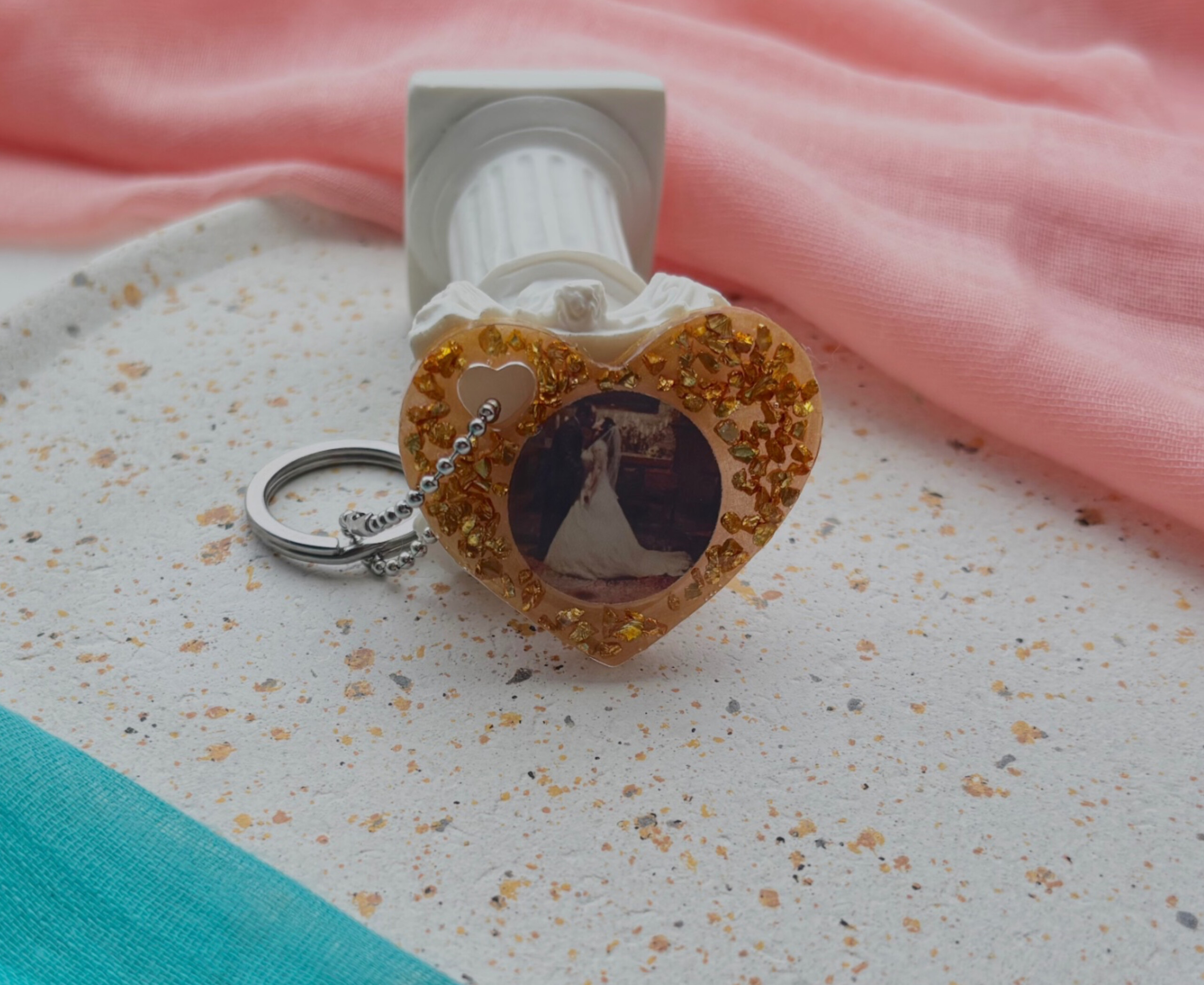 Gepersonaliseerde Foto Sleutelhanger Hart van Resin | Handgemaakt Cad… - 135584 Gepersonaliseerde Foto Sleutelhanger Hart van Resin | Handgemaakt Cadeau met Eigen Foto