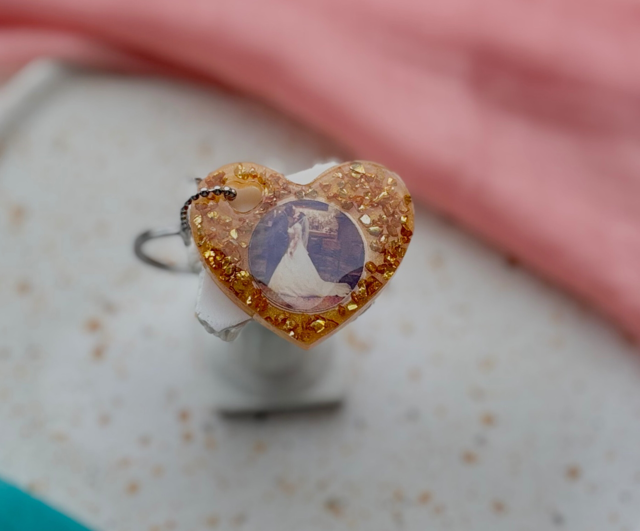 Gepersonaliseerde Foto Sleutelhanger Hart | Handgemaakt Cadeau met Ei… - 135601 Gepersonaliseerde Foto Sleutelhanger Hart | Handgemaakt Cadeau met Eigen Foto