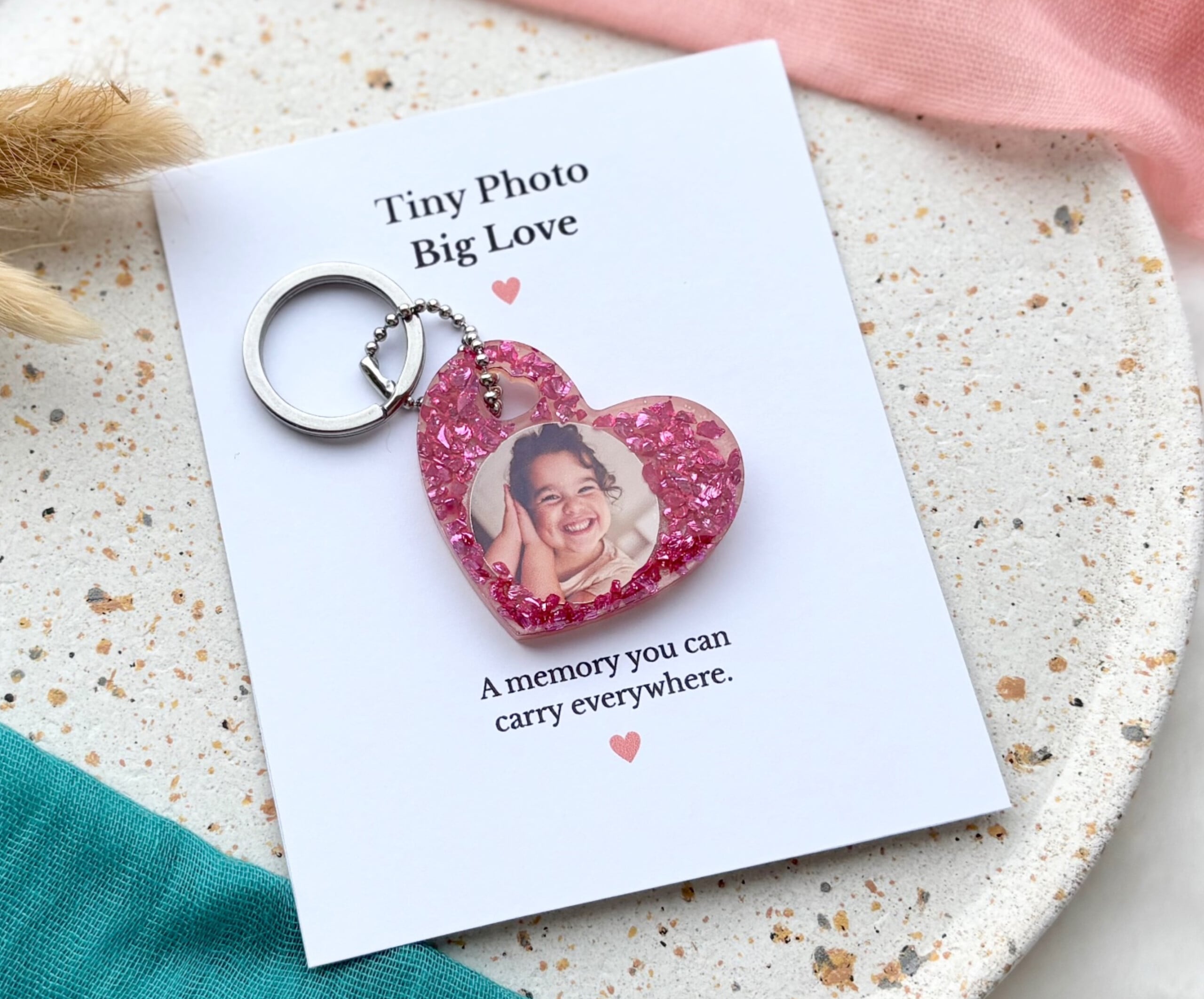 Gepersonaliseerde Foto Sleutelhanger Hart van Resin | Handgemaakt Cad… - 135583 Gepersonaliseerde Foto Sleutelhanger Hart van Resin | Handgemaakt Cadeau met Eigen Foto